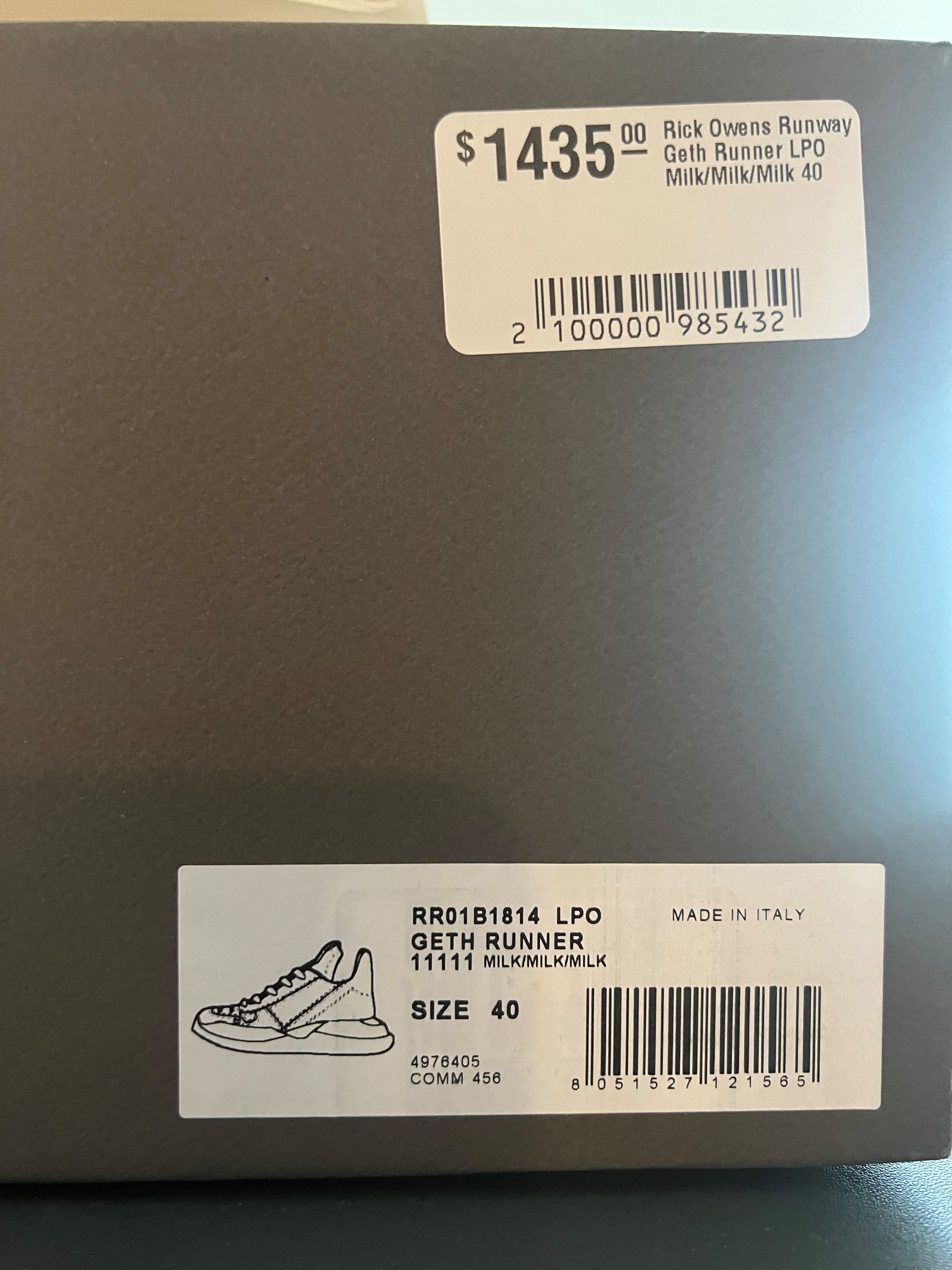 Rick Owens Rick Owens SS22 Runway Geth Runner Size US 7 / EU 40 - 7 Thumbnail