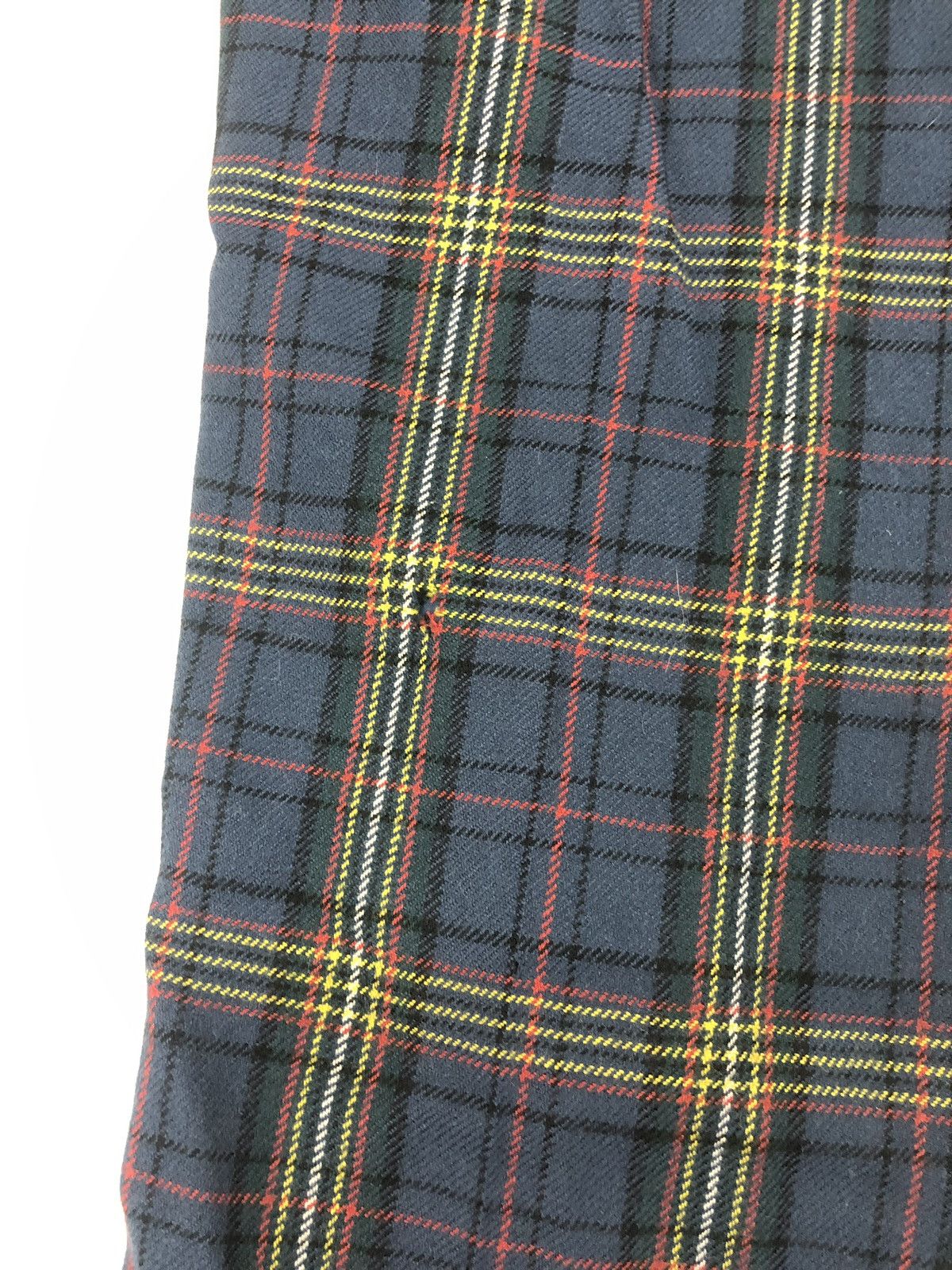 Japanese Brand Japanese Brand Blue Tartan Casual Pants Size US 30 / EU 46 - 3 Thumbnail