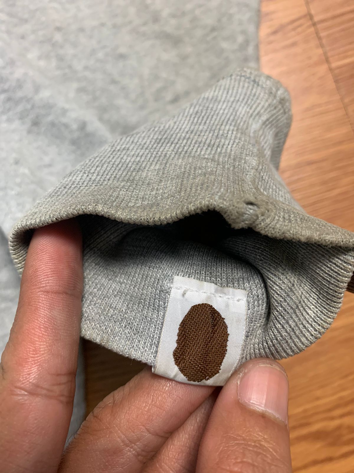 Bape Thrased OG 2000s Bape College Full Zip Hoodie Size US M / EU 48-50 / 2 - 10 Thumbnail