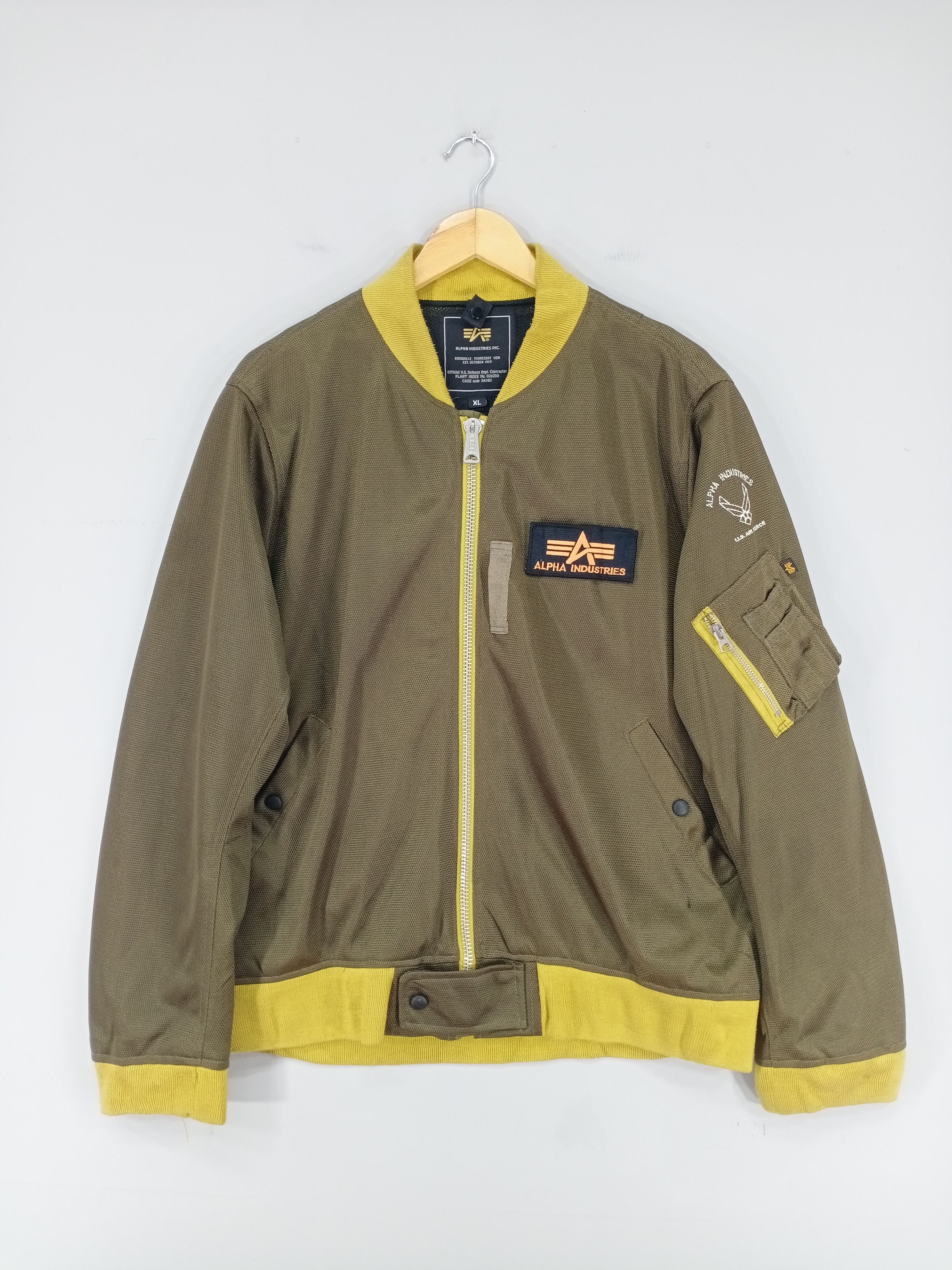 Alpha Industries 💥RARE💥Alpha Industries Motorcycles Style Bomber Jacket ...