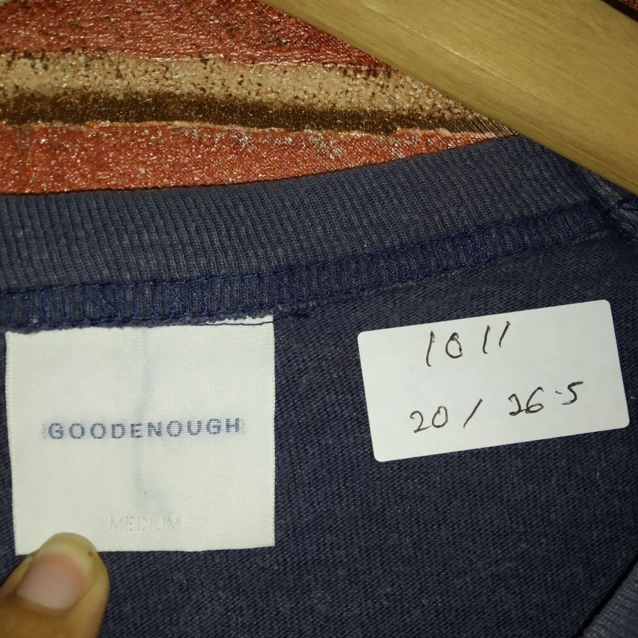 GOODENOUGH 1990s Goodenough Web Believer Single Pocket Streetwear Tee Size US M / EU 48-50 / 2 - 5 Thumbnail