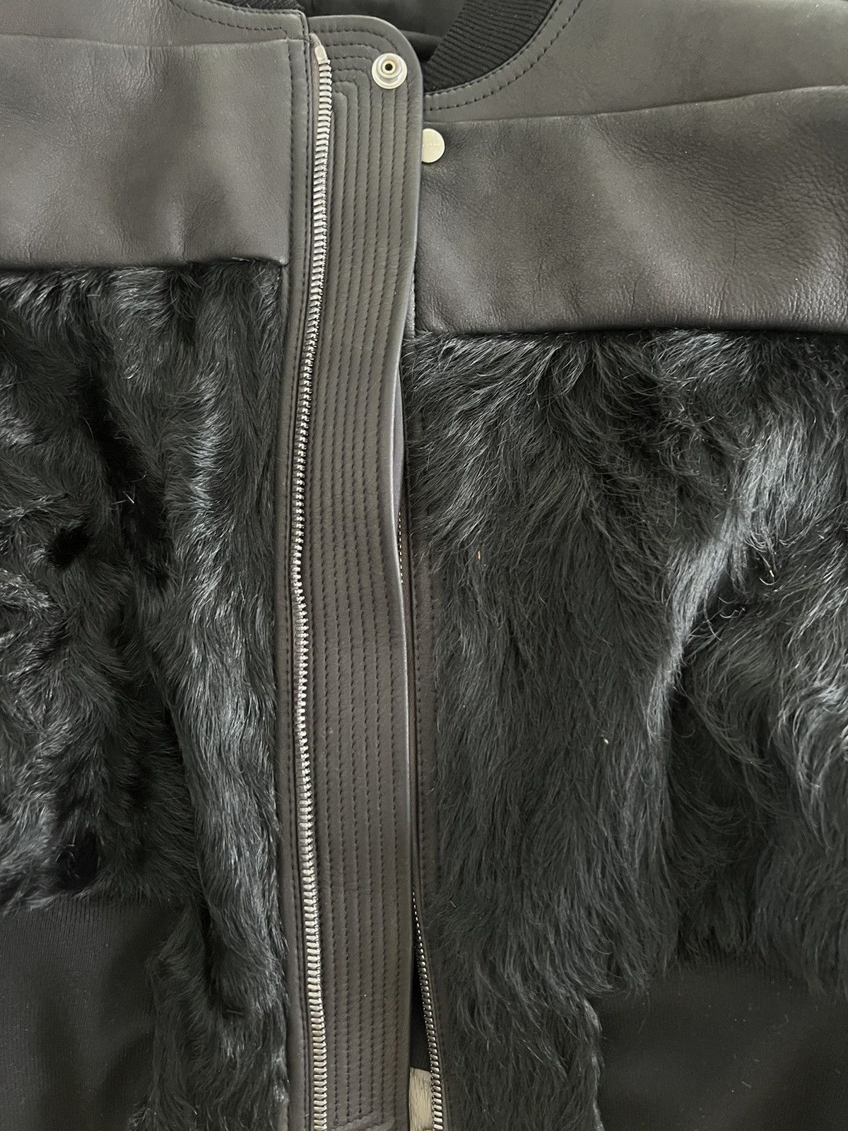Rick Owens Girdered Cropped Bomber Jacket *final price drop* Size US M / EU 48-50 / 2 - 12 Thumbnail