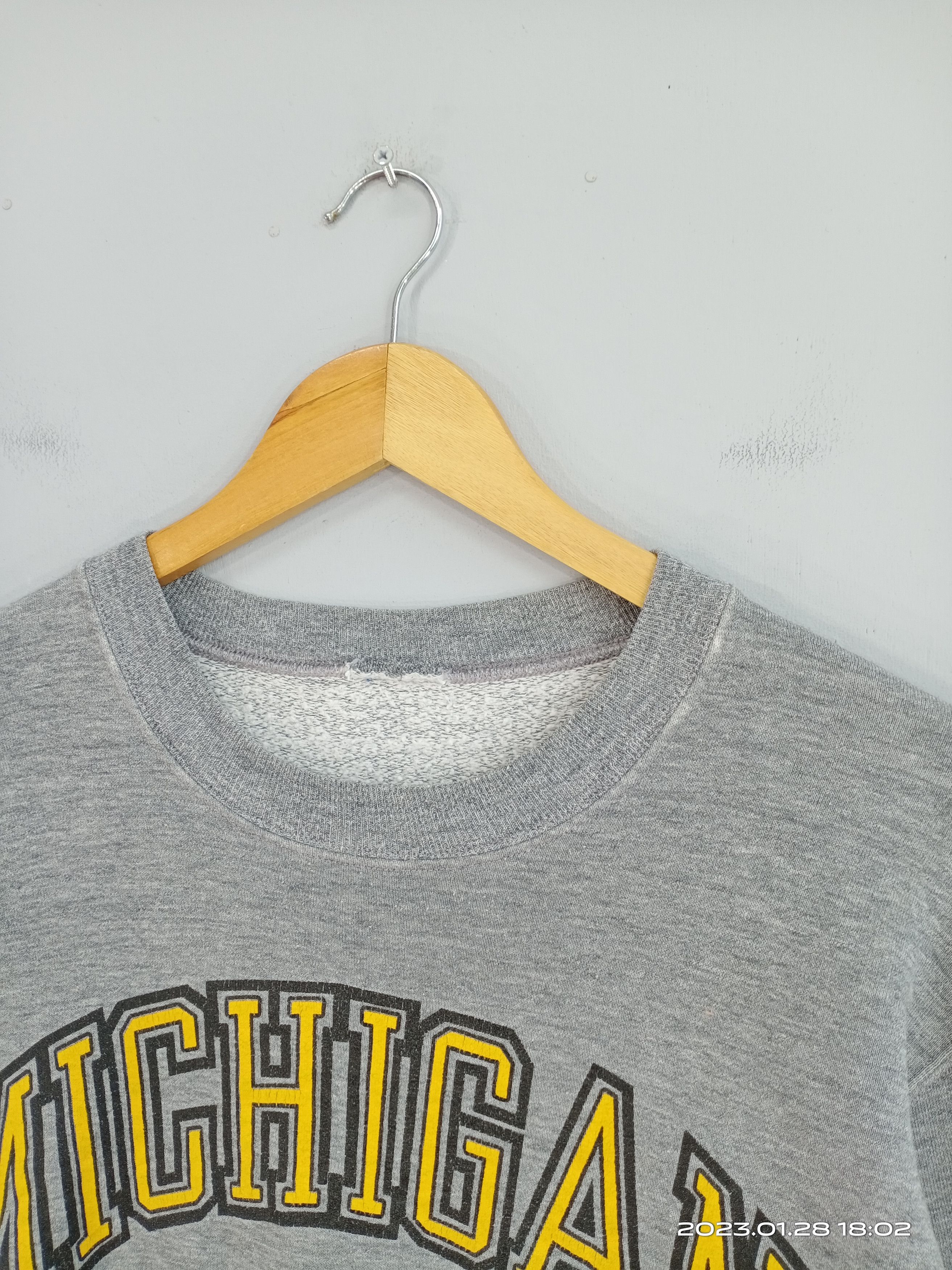 Vintage 💥Vintage 90s Michigan Tech University College Sweatshirt Size US M / EU 48-50 / 2 - 6 Thumbnail
