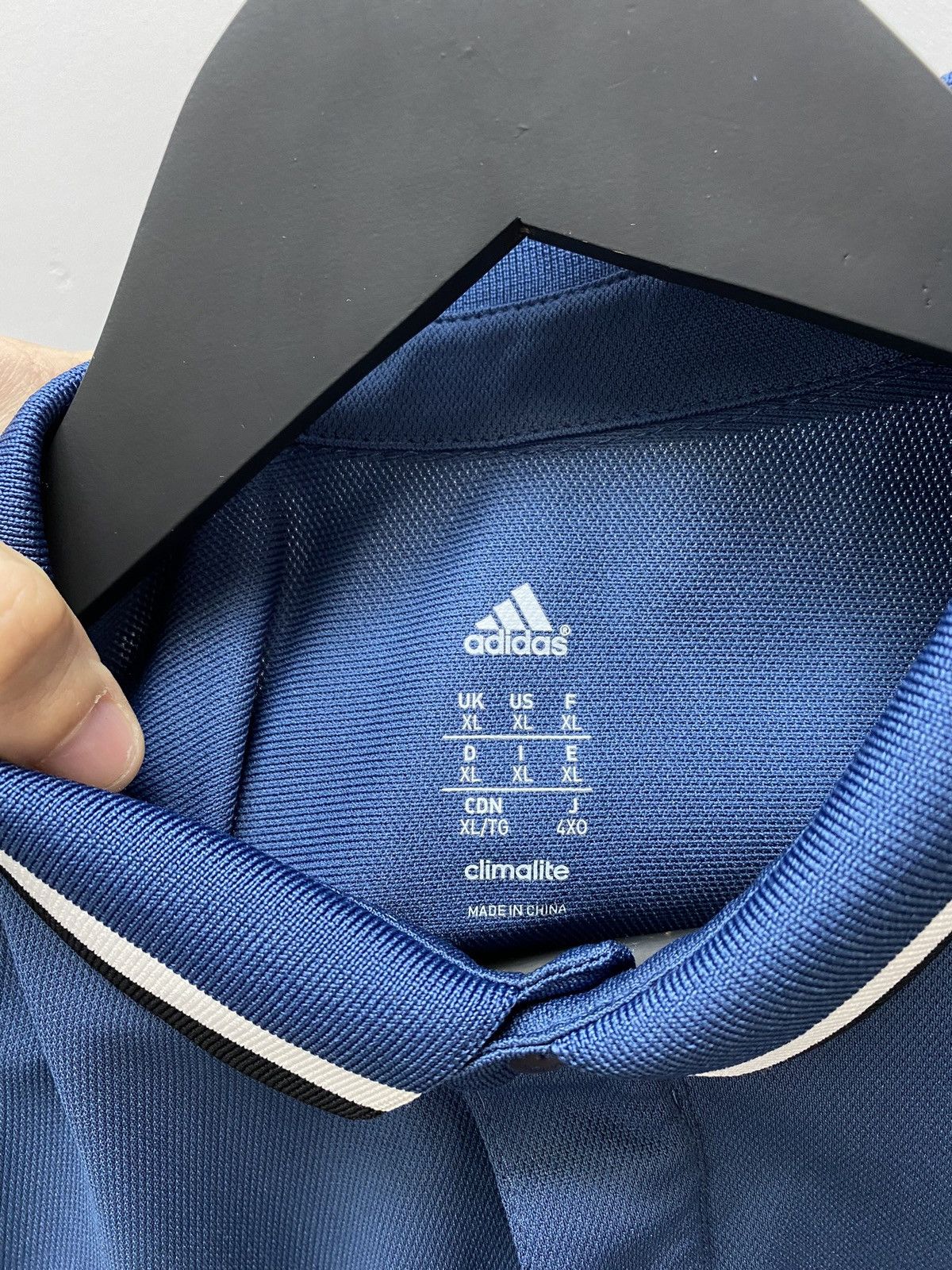 Adidas Adidas Manchester United 2016-17 Training Jersey Polo Shirt Size US XL / EU 56 / 4 - 13 Thumbnail