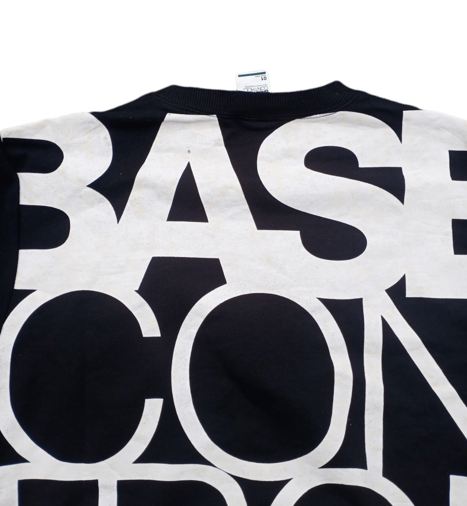 BASE CONTROL × Japanese Brand Base Control Big Logo Sweatshirt Size US S / EU 44-46 / 1 - 3 Thumbnail