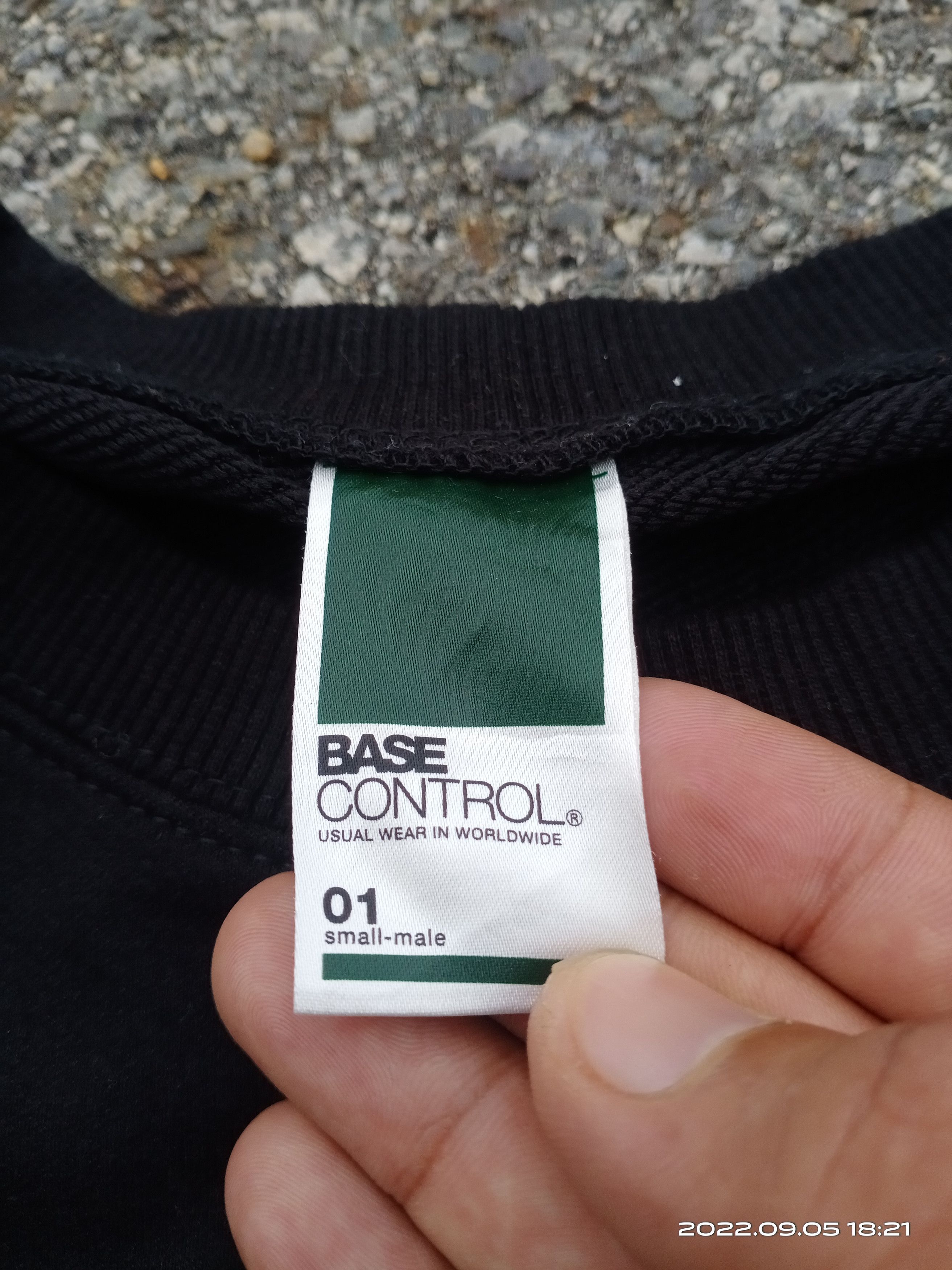 BASE CONTROL × Japanese Brand Base Control Big Logo Sweatshirt Size US S / EU 44-46 / 1 - 4 Thumbnail