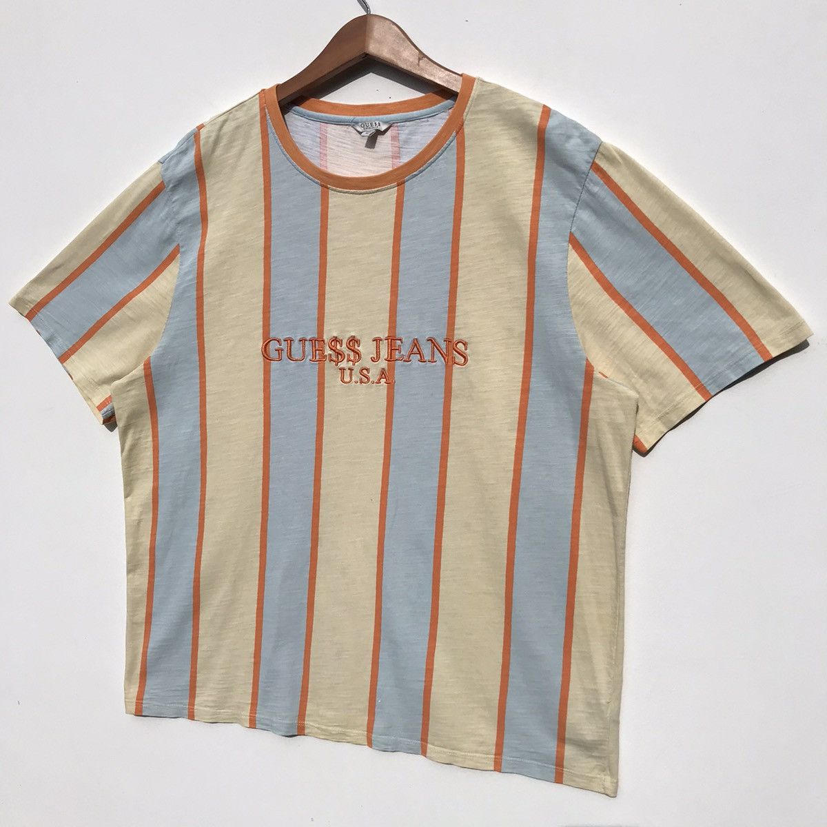 A$AP Rocky × Guess Gue$$ Asap Rocky Shirt Vintage Guess Sunfaded Size US XL / EU 56 / 4 - 4 Thumbnail