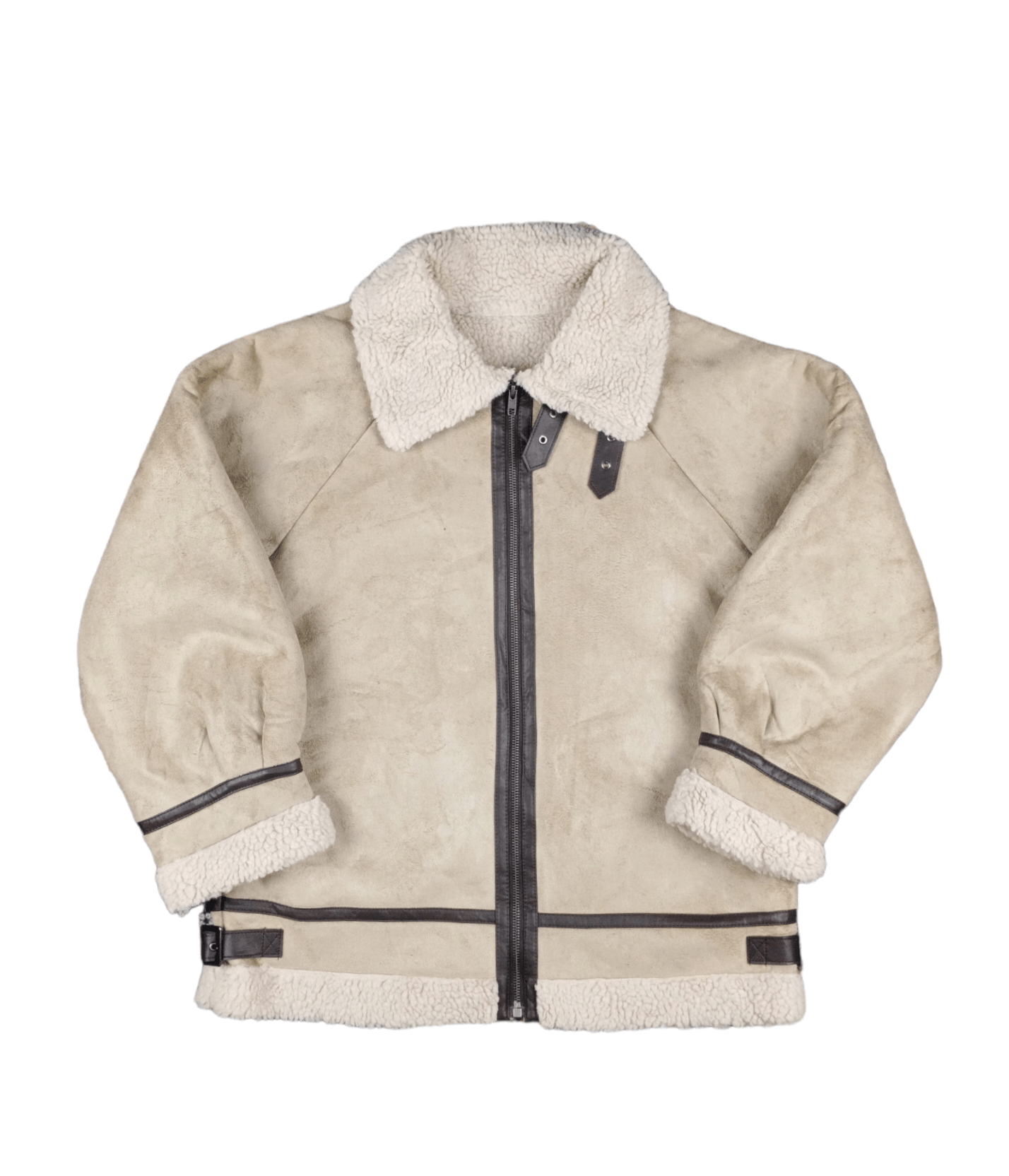Other 💥RARE💥GRL Boa Sherpa Fleece B-3 Style Jacket Size US M / EU 48-50 / 2 - 1 Thumbnail