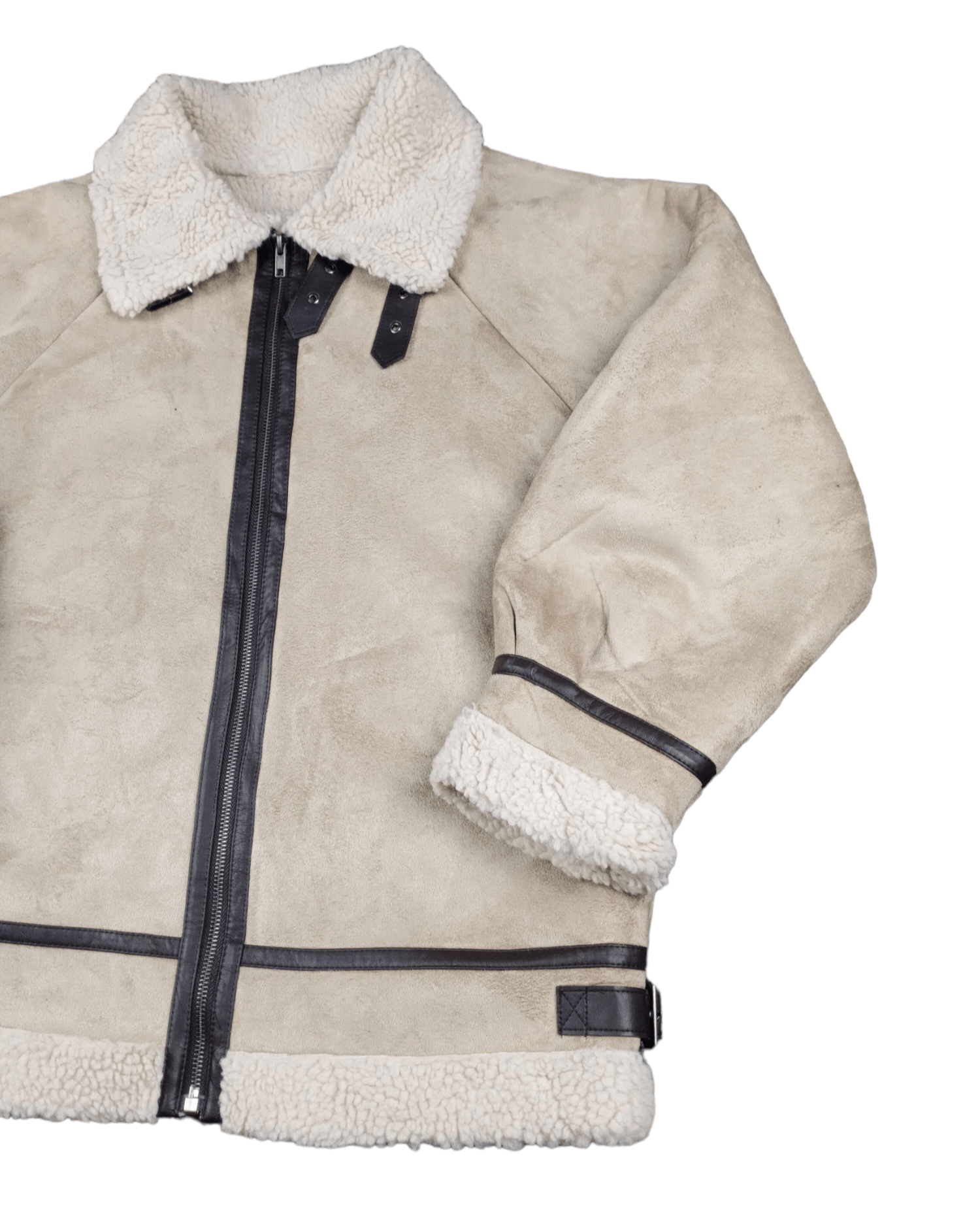 Other 💥RARE💥GRL Boa Sherpa Fleece B-3 Style Jacket Size US M / EU 48-50 / 2 - 2 Thumbnail