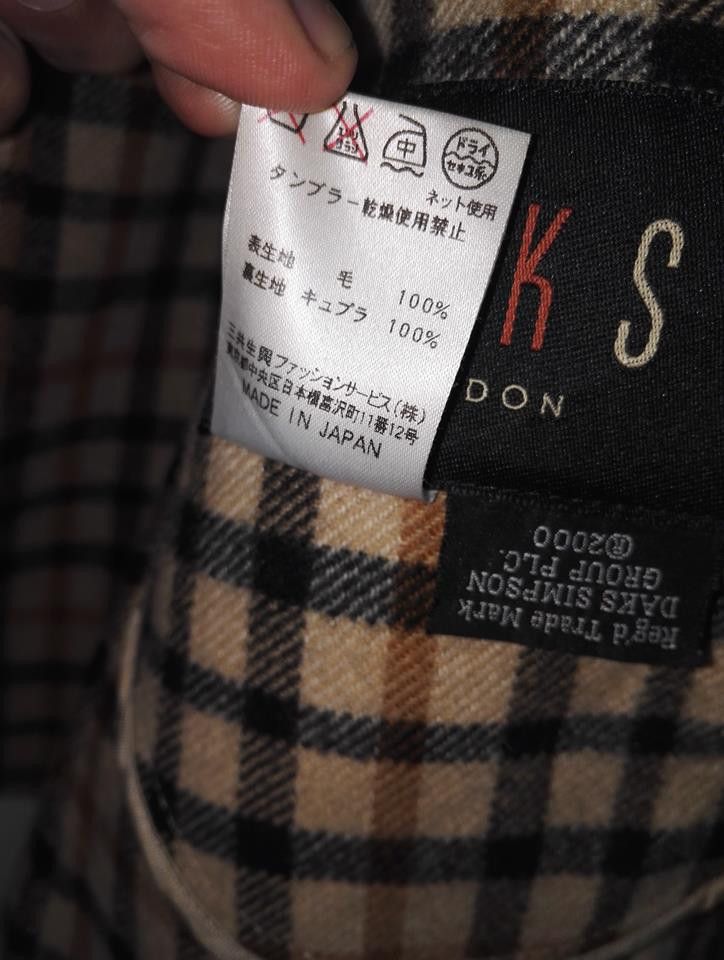 DAKS × Japanese Brand DAKS LONDON COAT BLAZER WOOL FROM JAPAN Size US M / EU 48-50 / 2 - 8 Thumbnail