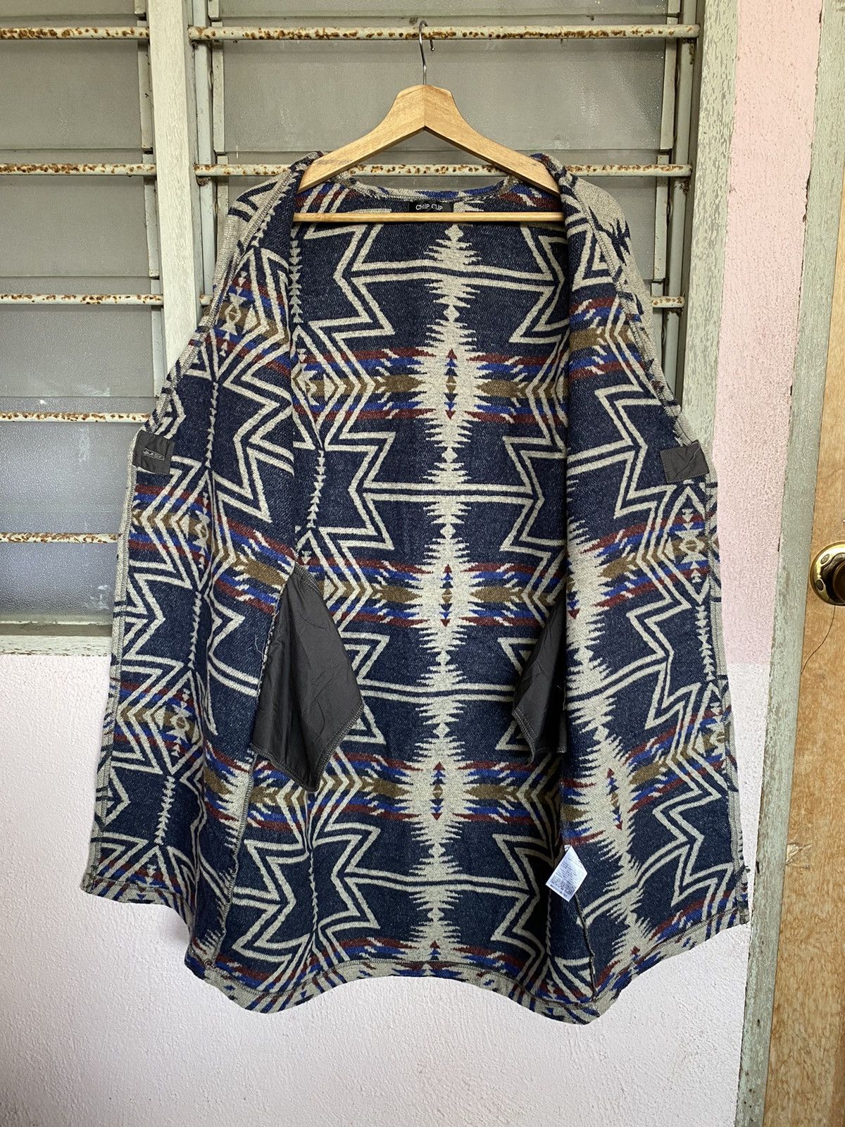 Aztech Mountain ⚡️Steals⚡️ Vintage Chip Clip Navajo Long Cardigan Size US M / EU 48-50 / 2 - 6 Thumbnail