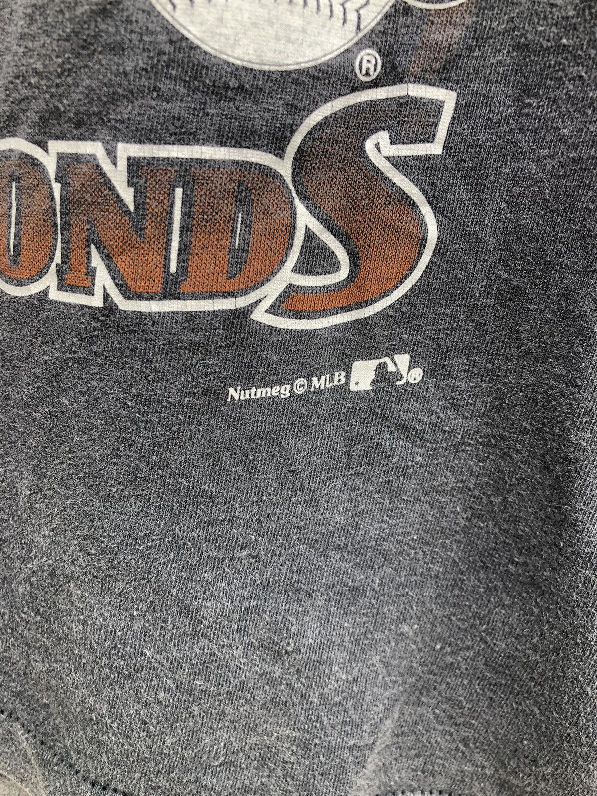 NFL × Nutmeg × Vintage Rare!! Vintage 90s MLB San Francisco Giants Barry Bonds Tee Size US M / EU 48-50 / 2 - 5 Thumbnail