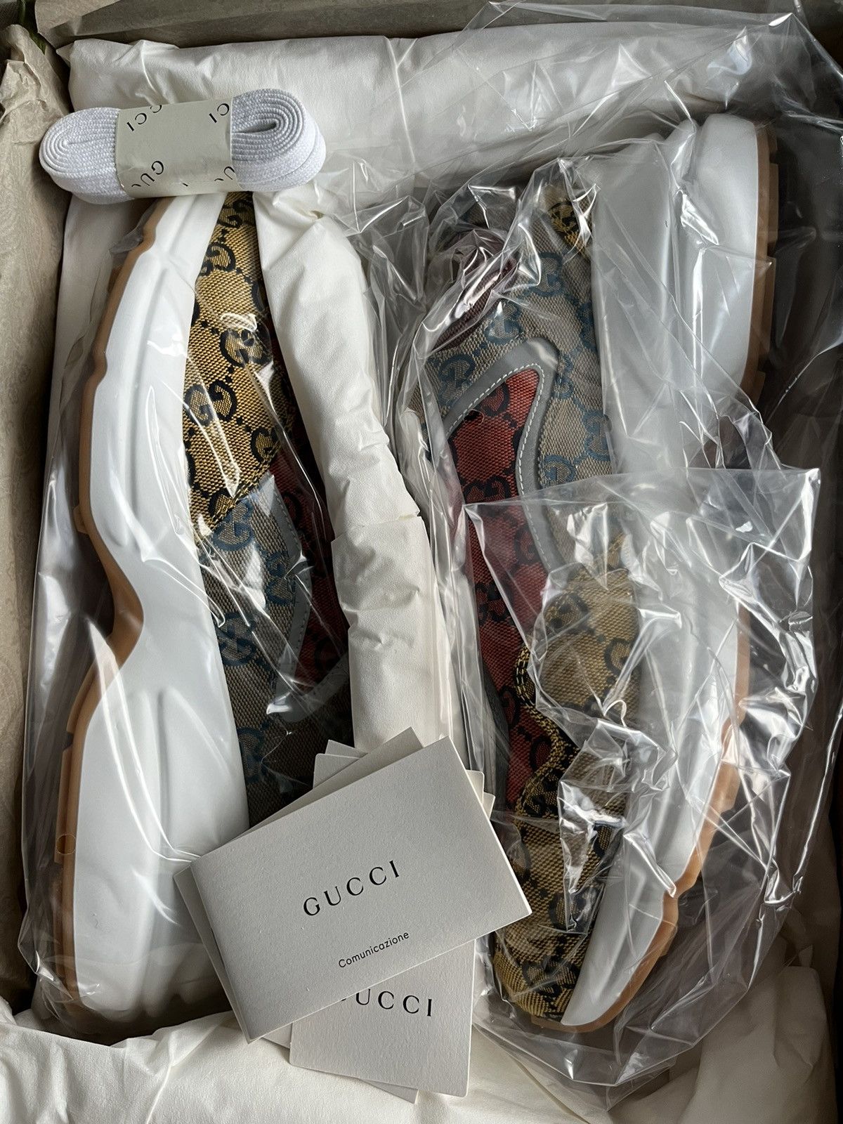 Gucci Rare Brand New Limited Edition Rhyton Gucci Monogram Sneaker Size US 11.5 / EU 44-45 - 3 Thumbnail
