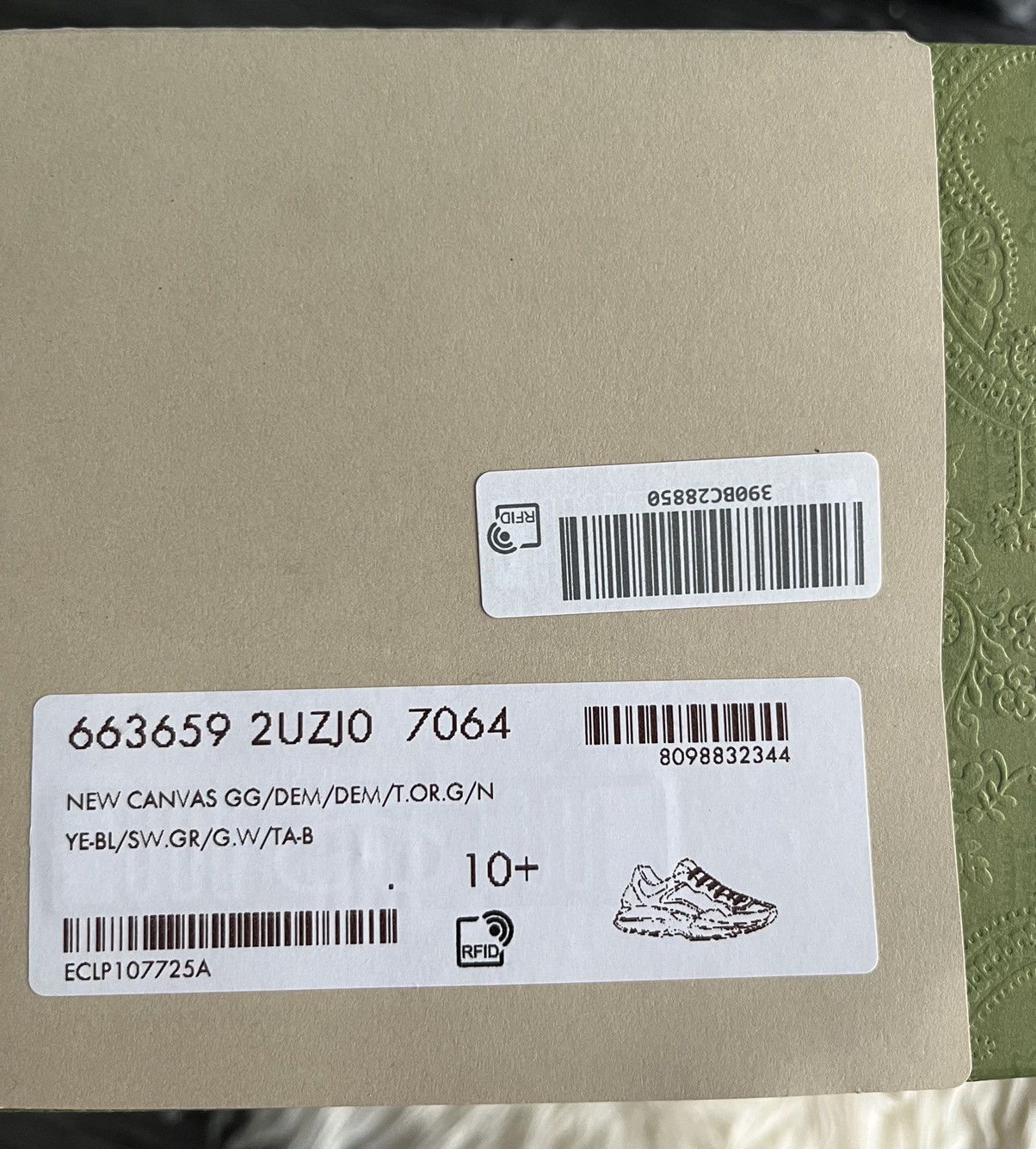 Gucci Rare Brand New Limited Edition Rhyton Gucci Monogram Sneaker Size US 11.5 / EU 44-45 - 15 Thumbnail