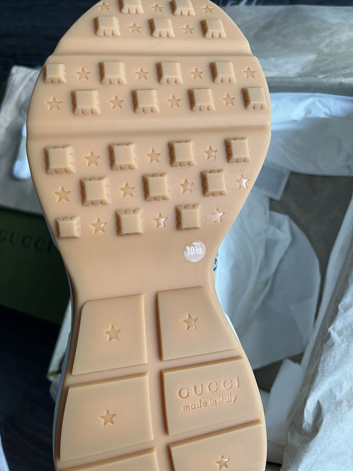 Gucci Rare Brand New Limited Edition Rhyton Gucci Monogram Sneaker Size US 11.5 / EU 44-45 - 7 Thumbnail