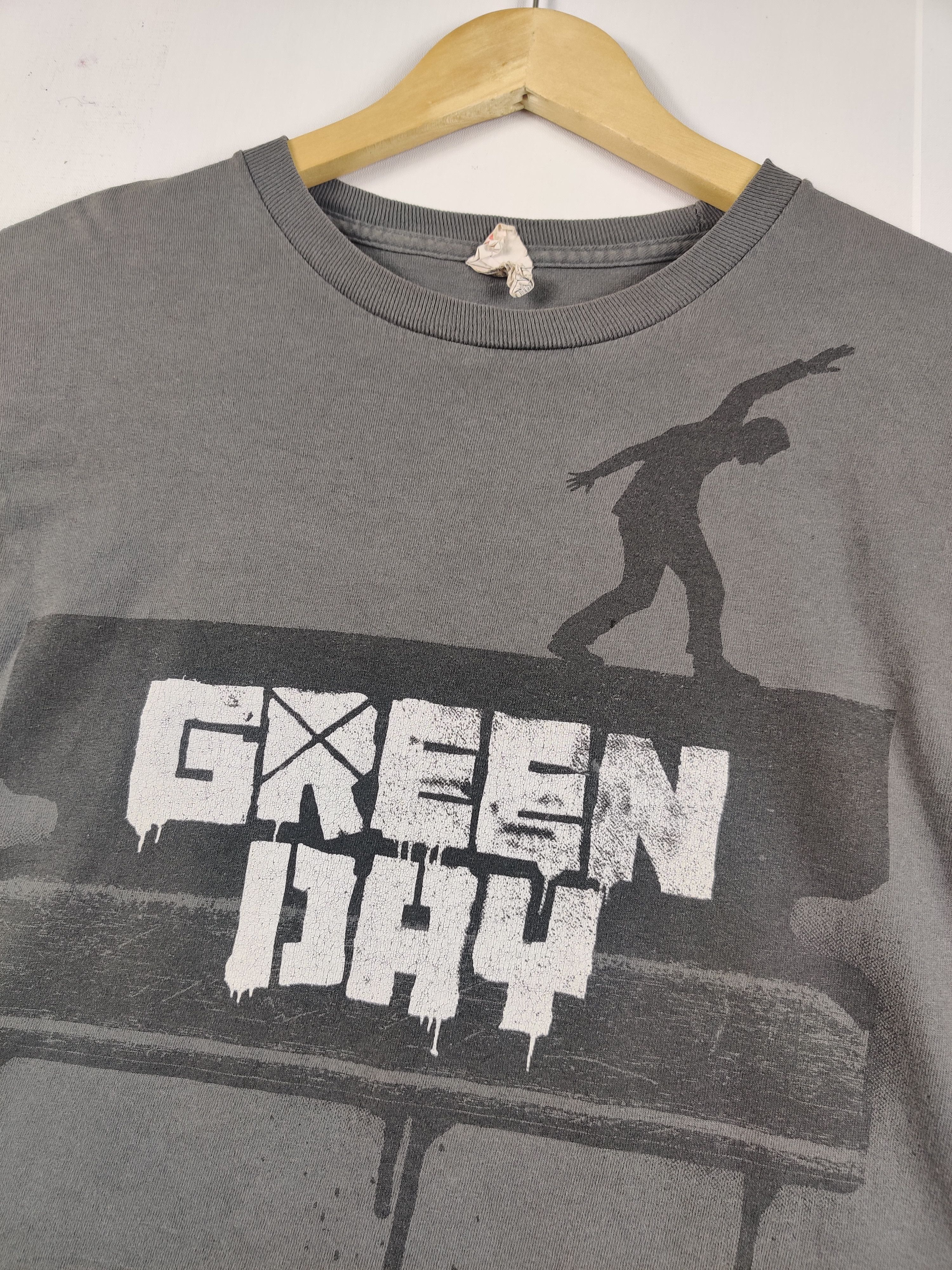 Band Tees Vintage Green Day Band Tee Tshirt Size US S / EU 44-46 / 1 - 2 Thumbnail