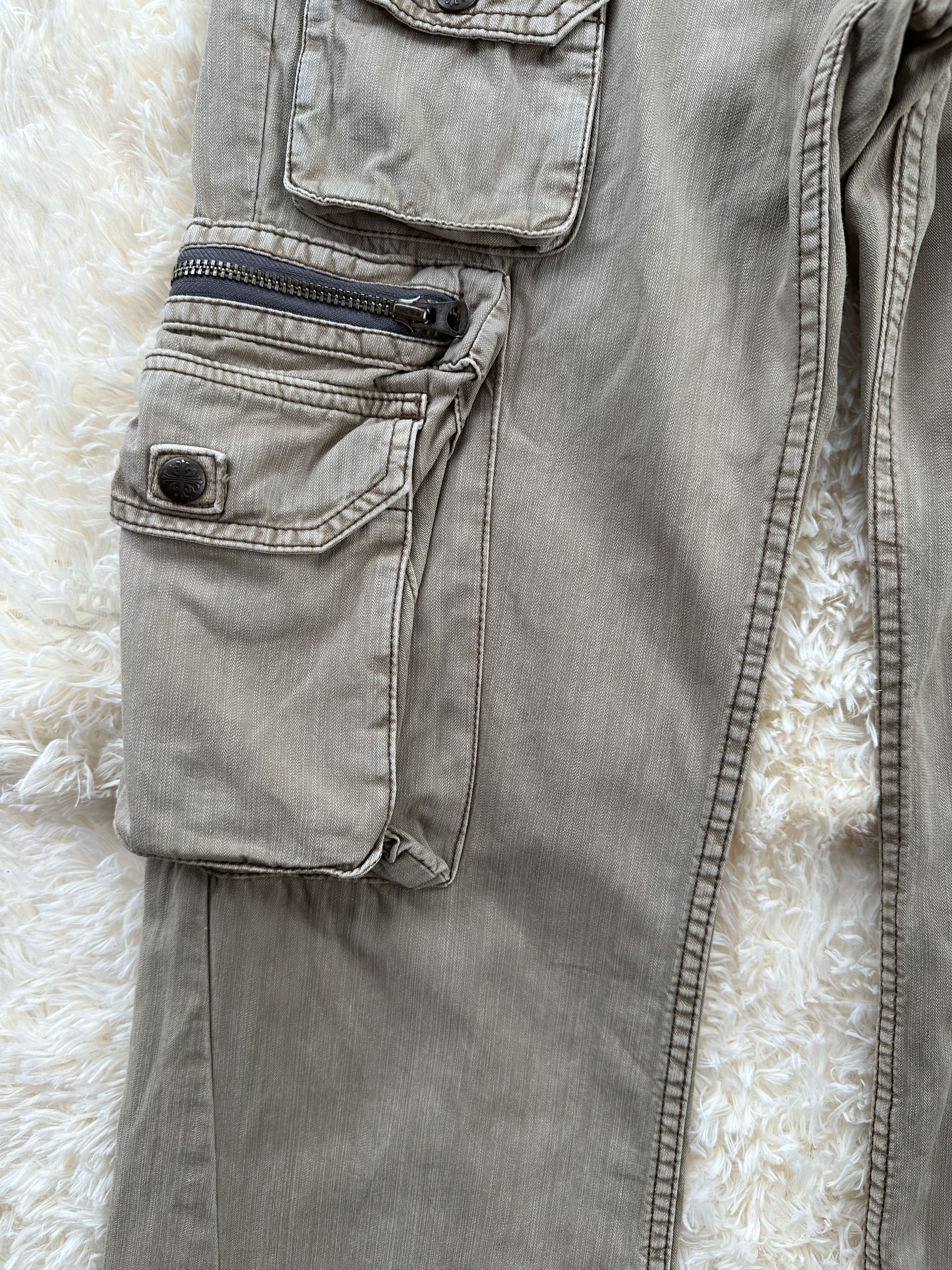 Denim & Supply Ralph Lauren Vtg Japanese Brand Surplus Multipocket Cargo Trouser Pant Size US 29 - 6 Thumbnail