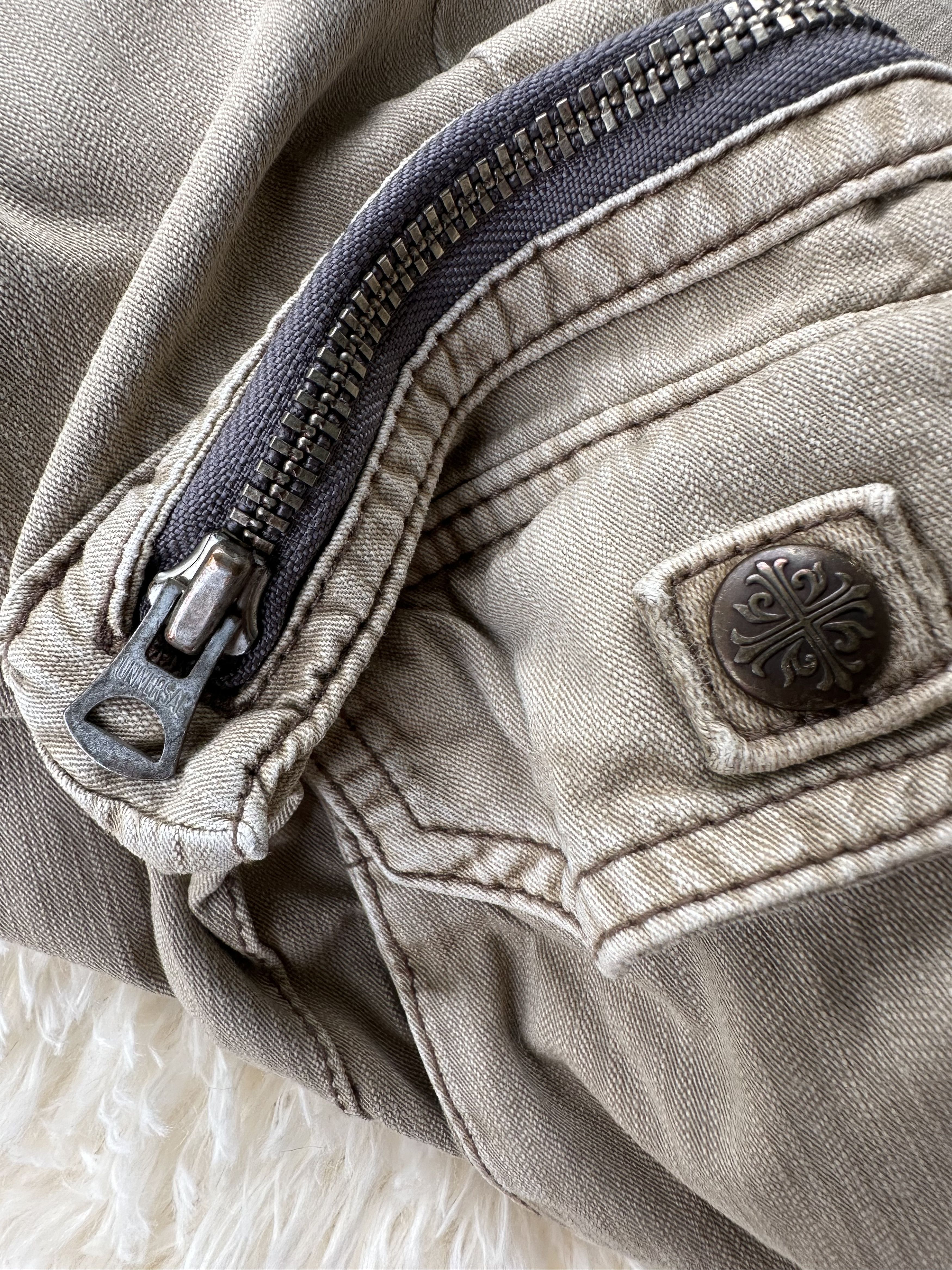 Denim & Supply Ralph Lauren Vtg Japanese Brand Surplus Multipocket Cargo Trouser Pant Size US 29 - 19 Thumbnail