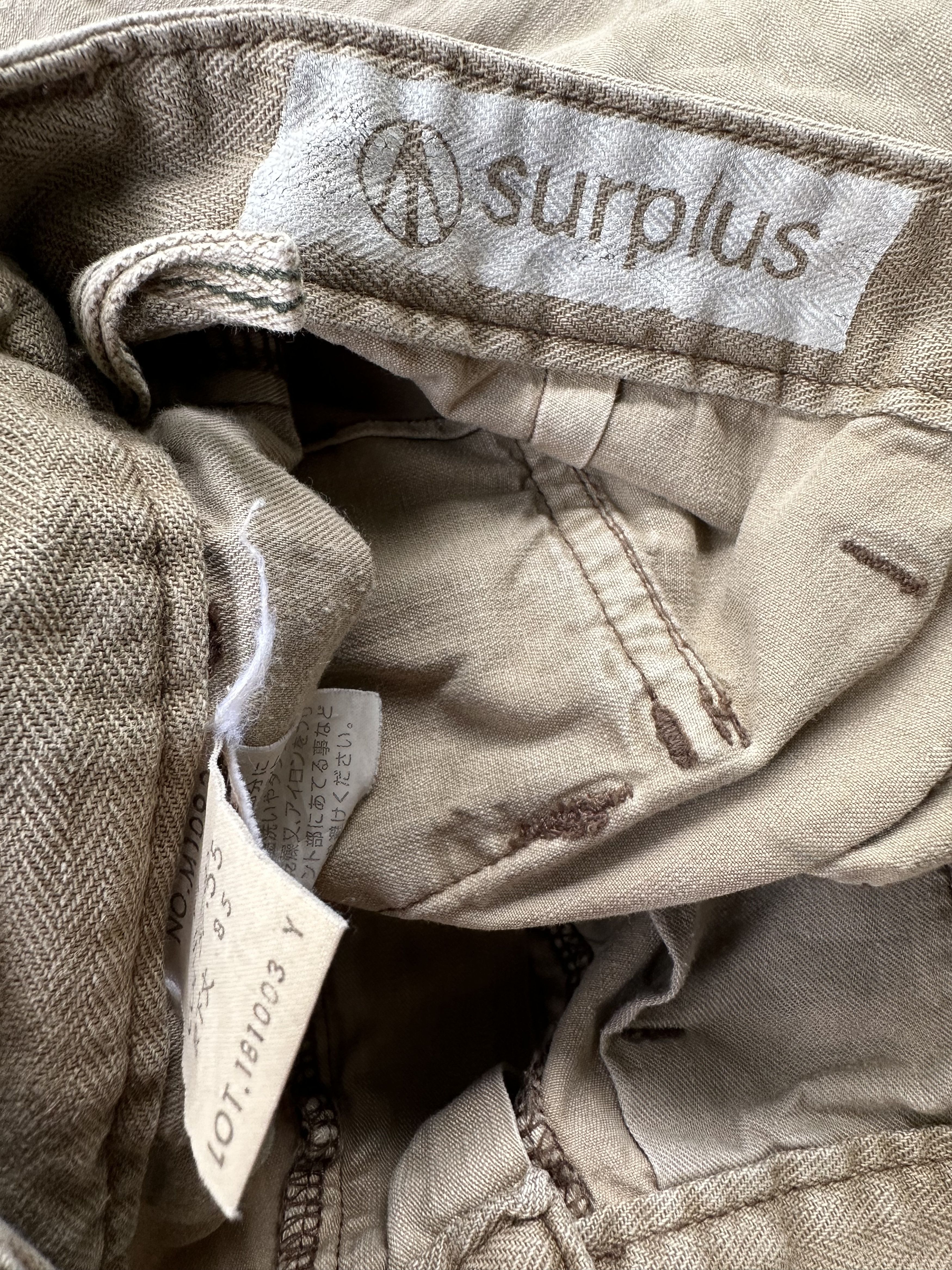 Denim & Supply Ralph Lauren Vtg Japanese Brand Surplus Multipocket Cargo Trouser Pant Size US 29 - 20 Thumbnail