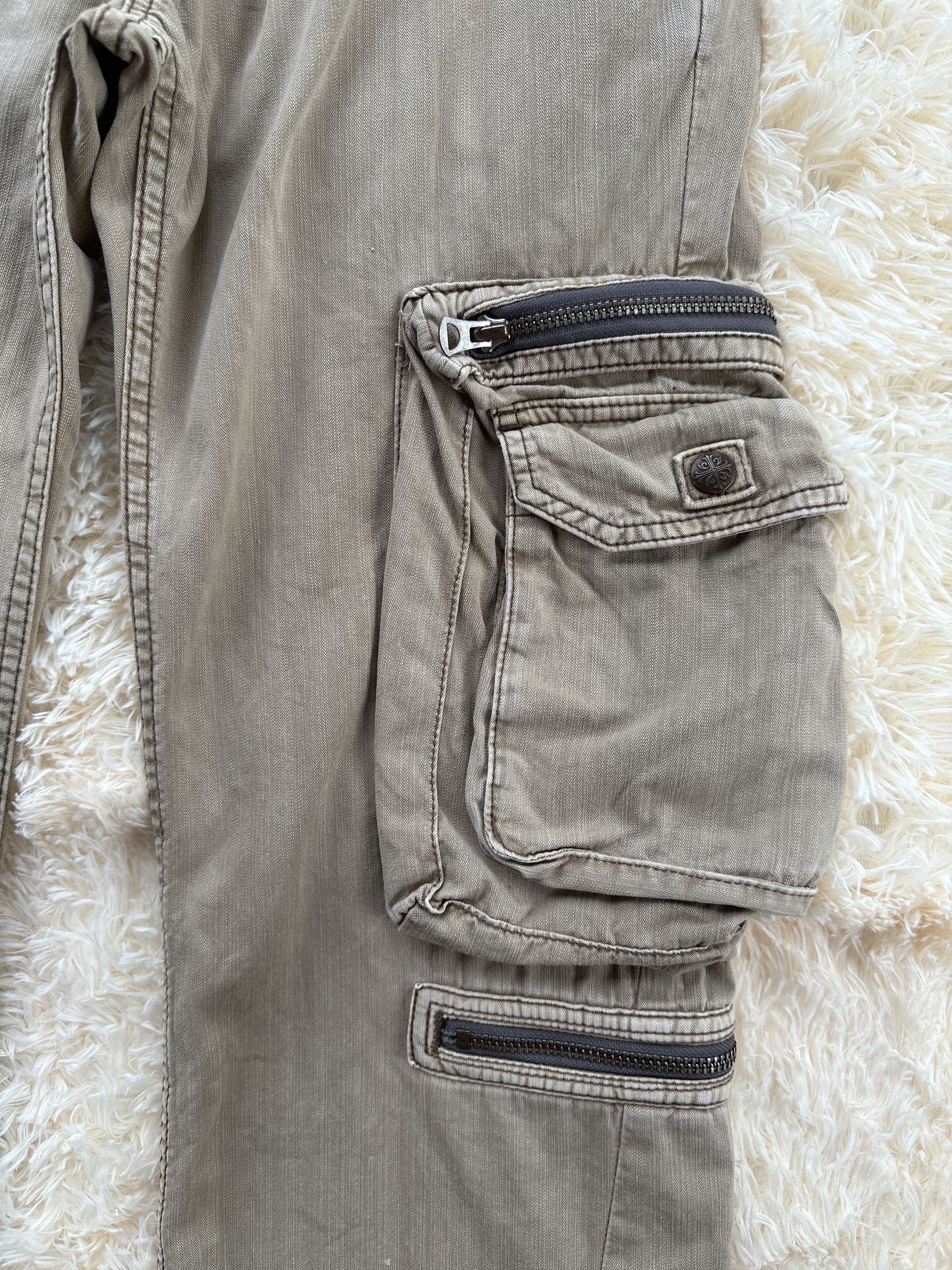 Denim & Supply Ralph Lauren Vtg Japanese Brand Surplus Multipocket Cargo Trouser Pant Size US 29 - 9 Thumbnail
