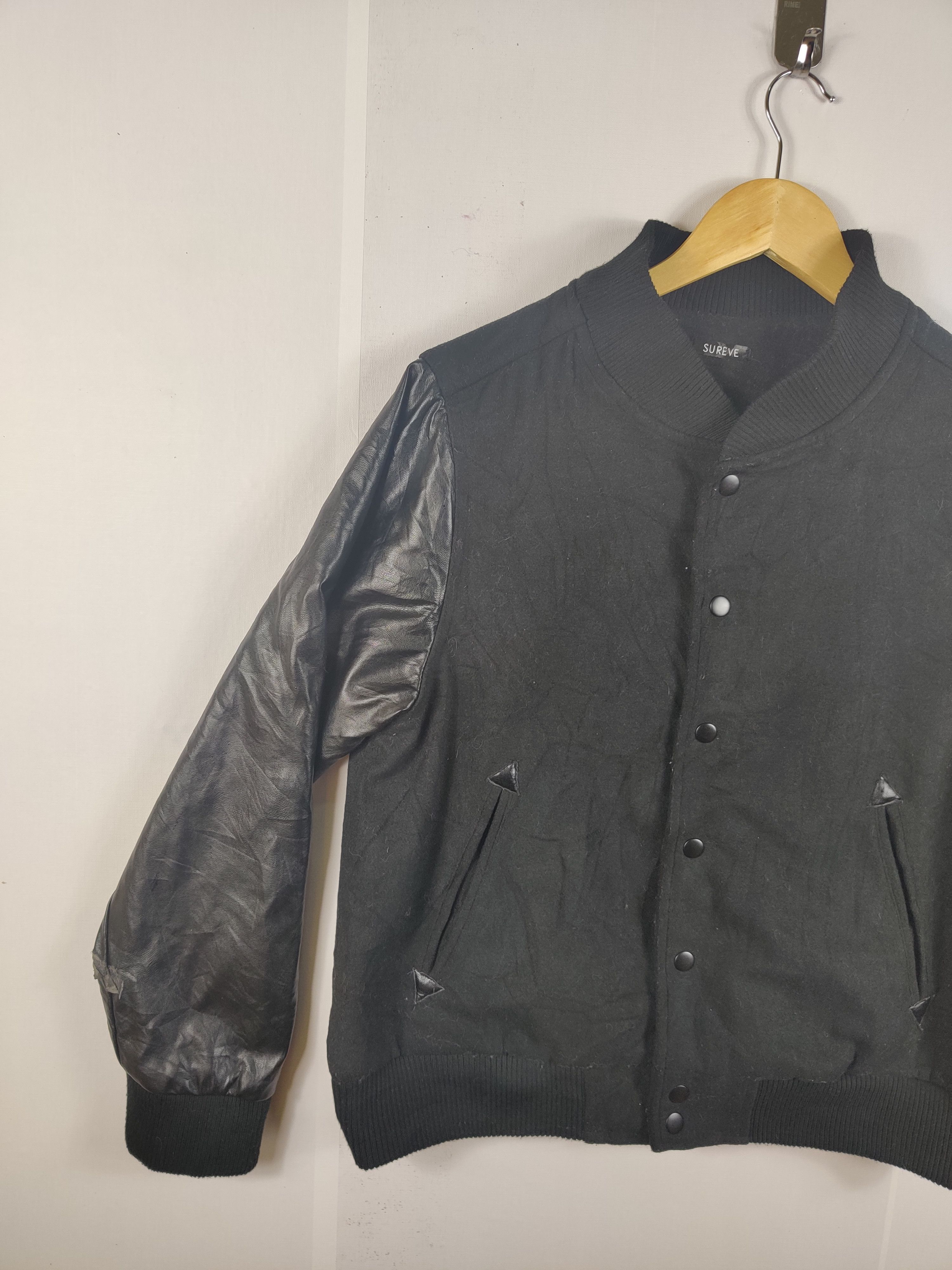 Japanese Brand Vintage Sureve Varsity Jacket Size US M / EU 48-50 / 2 - 2 Thumbnail