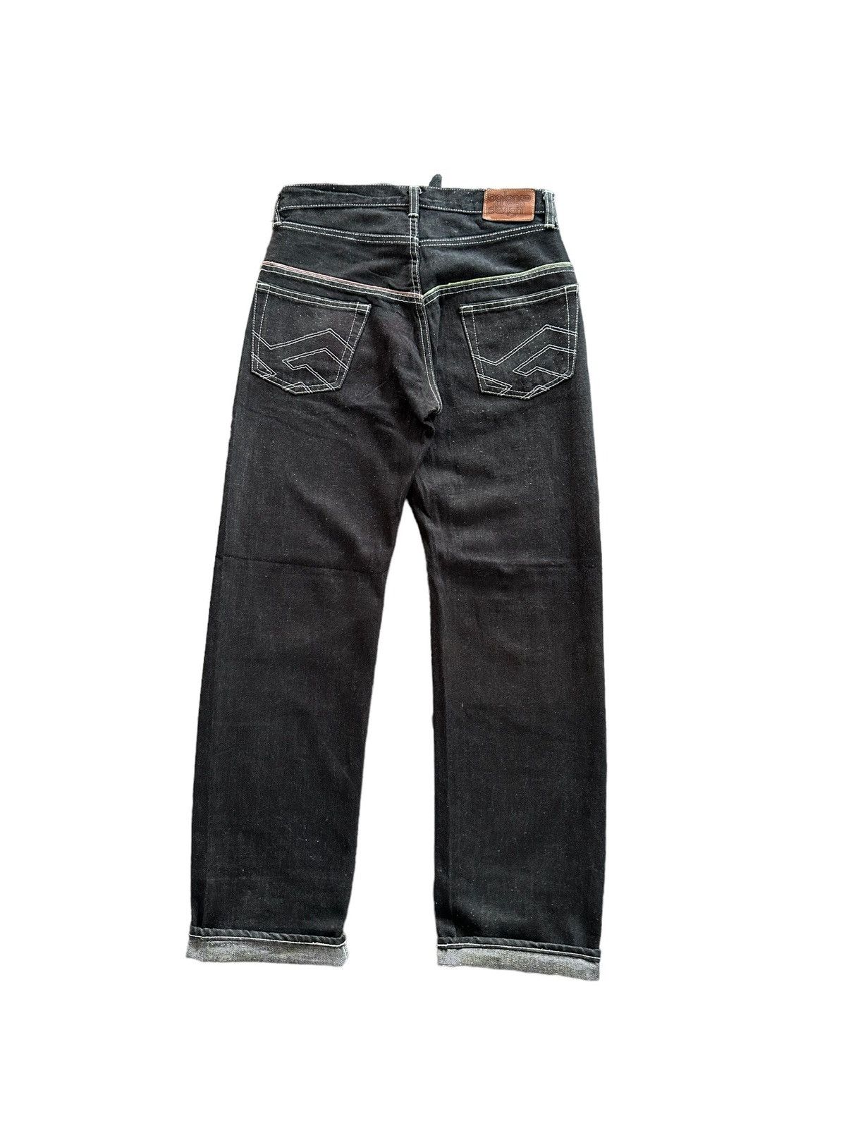 BAL SS08 - Balanceweardesign Japan selvedge black jeans Size US 29 - 4 Thumbnail