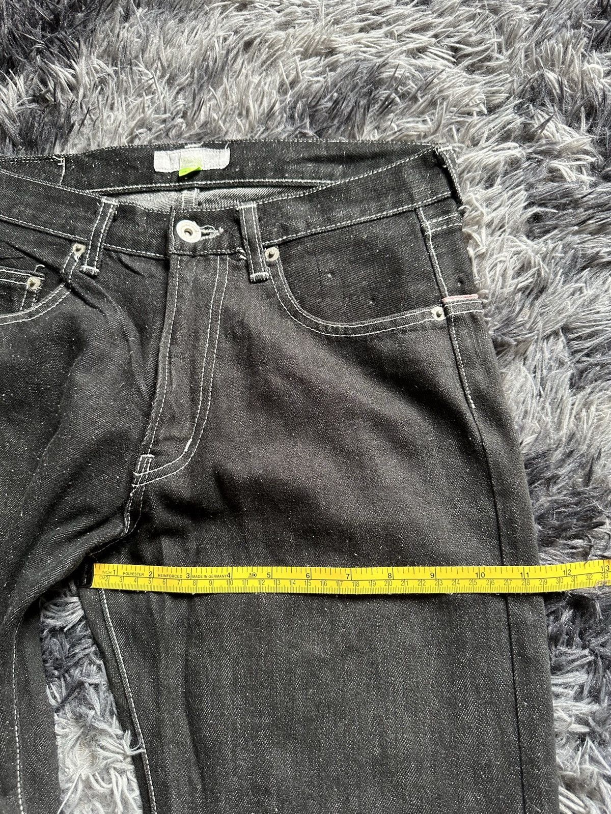 BAL SS08 - Balanceweardesign Japan selvedge black jeans Size US 29 - 20 Thumbnail