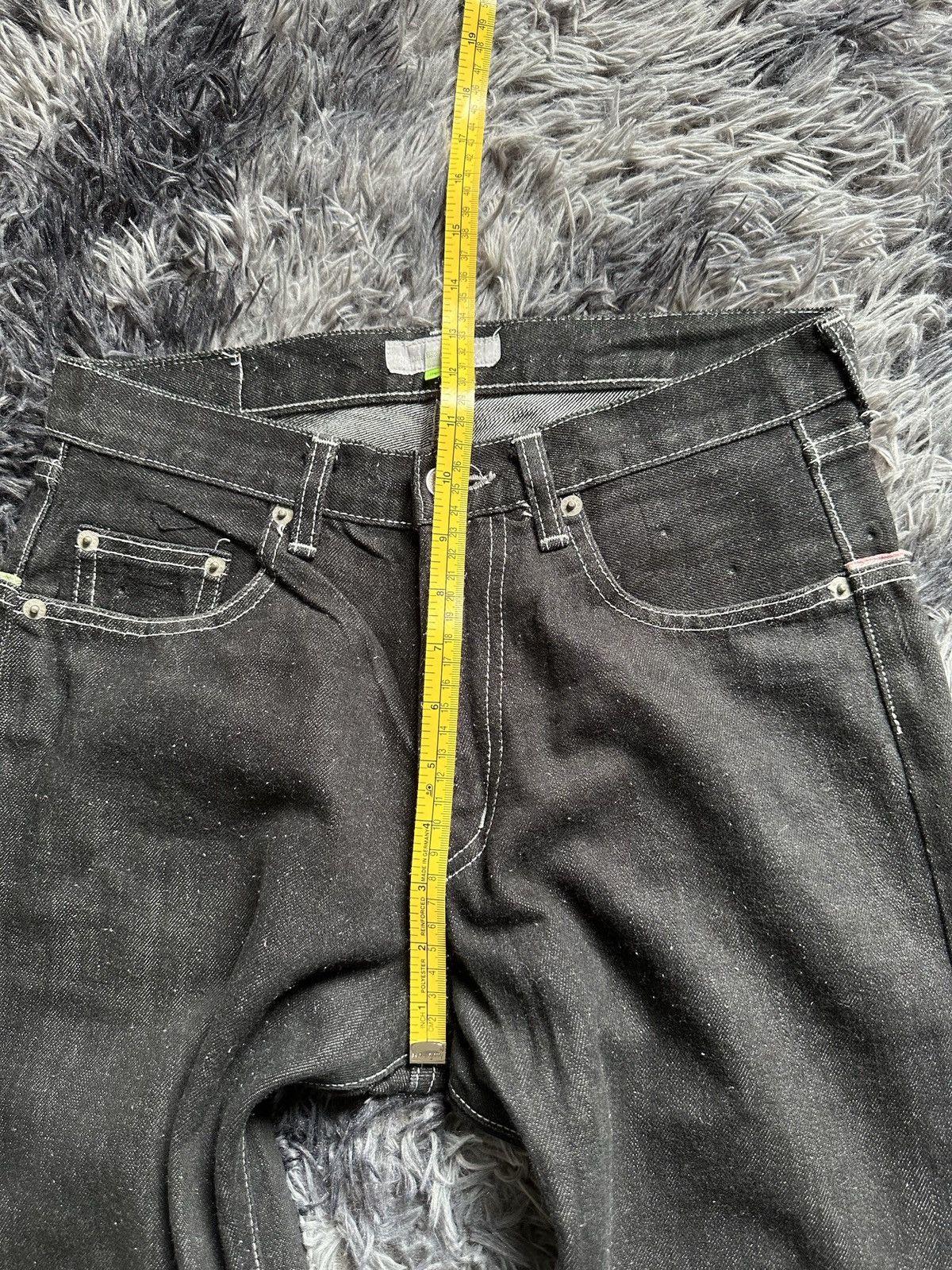 BAL SS08 - Balanceweardesign Japan selvedge black jeans Size US 29 - 21 Thumbnail