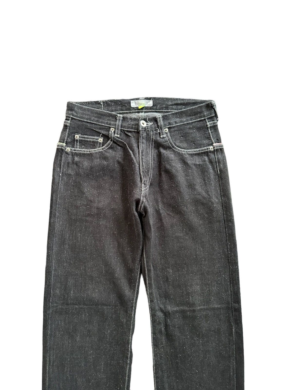 BAL SS08 - Balanceweardesign Japan selvedge black jeans Size US 29 - 5 Thumbnail