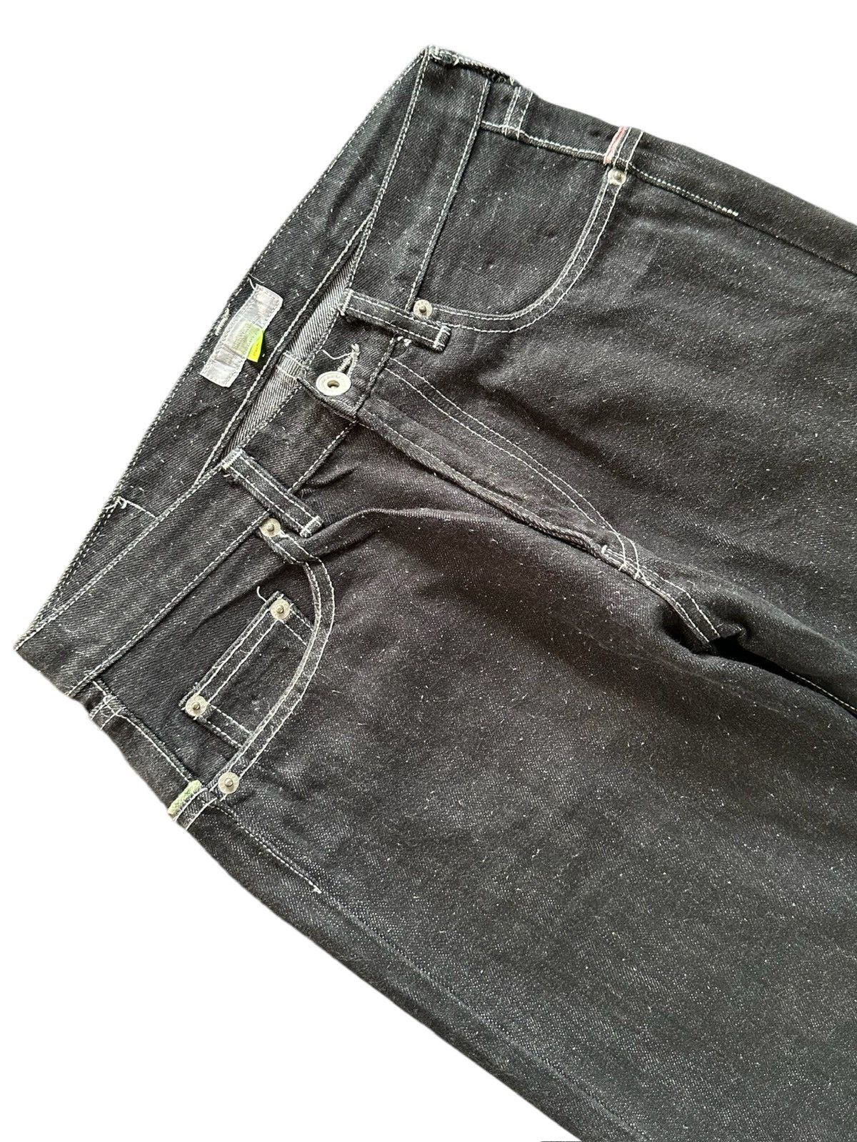 BAL SS08 - Balanceweardesign Japan selvedge black jeans Size US 29 - 6 Thumbnail
