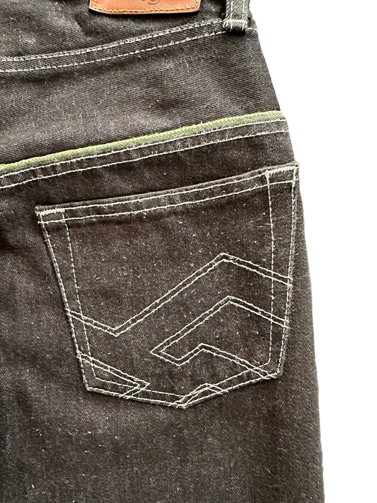 BAL SS08 - Balanceweardesign Japan selvedge black jeans Size US 29 - 11 Thumbnail