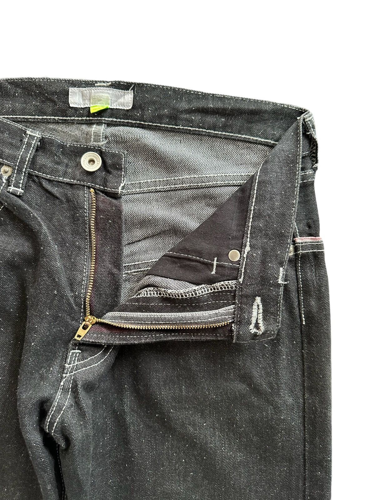BAL SS08 - Balanceweardesign Japan selvedge black jeans Size US 29 - 8 Thumbnail