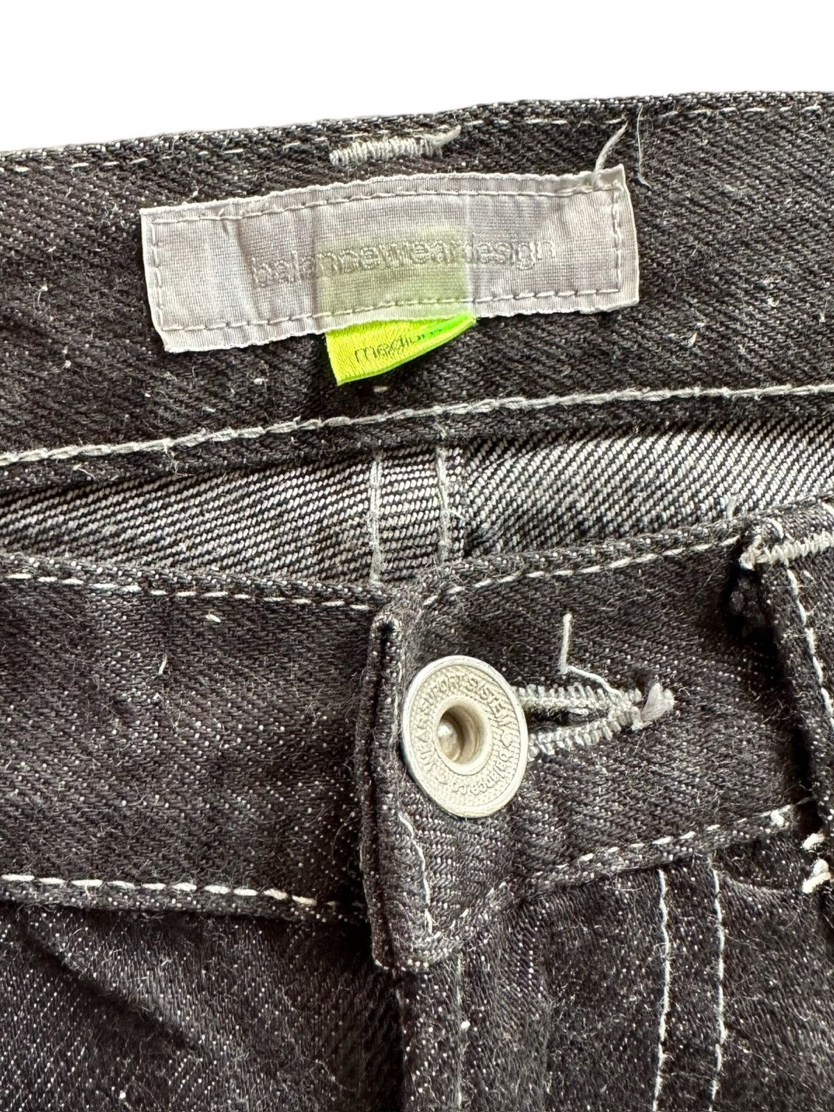 BAL SS08 - Balanceweardesign Japan selvedge black jeans Size US 29 - 7 Thumbnail