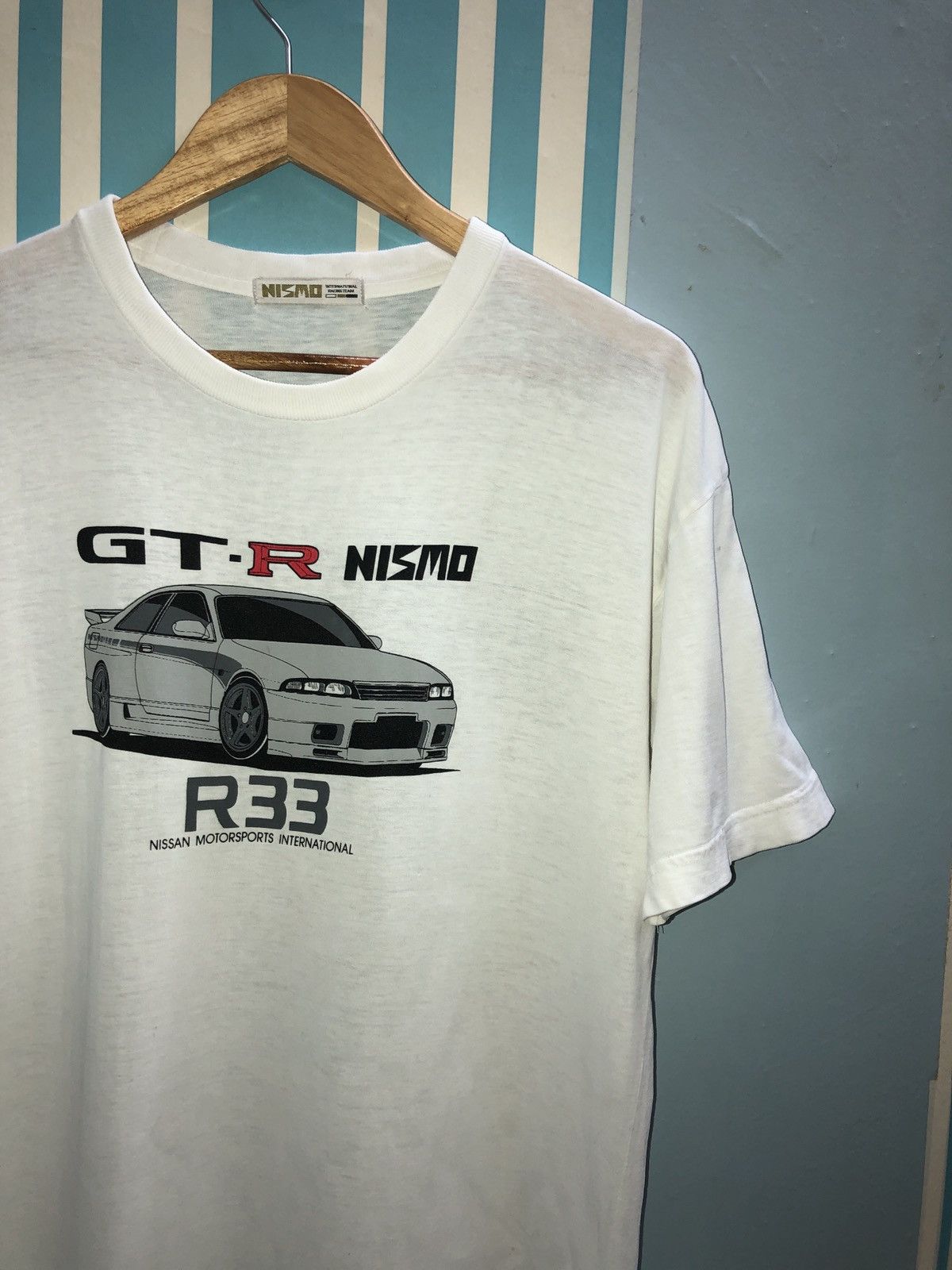 Vintage 🔥Rare Vintage GT-R NISMO Skyline R33🔥 Size US L / EU 52-54 / 3 - 3 Thumbnail