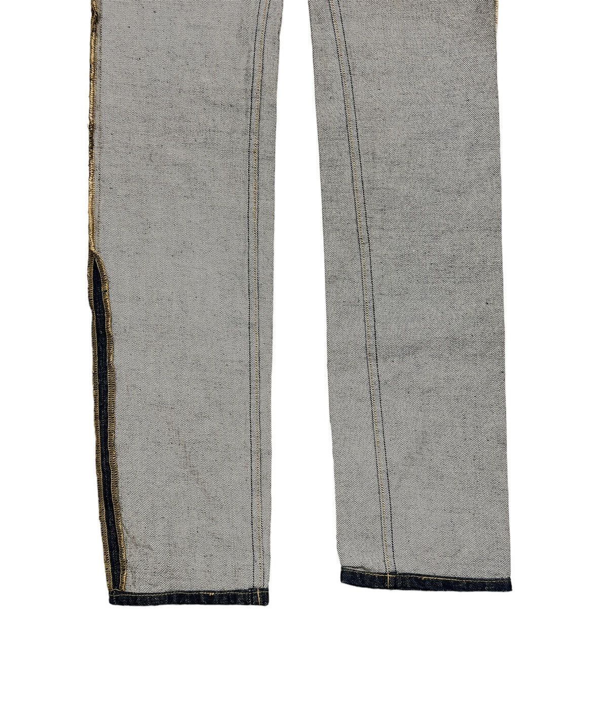 Number (N)ine RARE💥 Vintage Number (N)ine Reverse Jeans Size US 29 - 3 Thumbnail