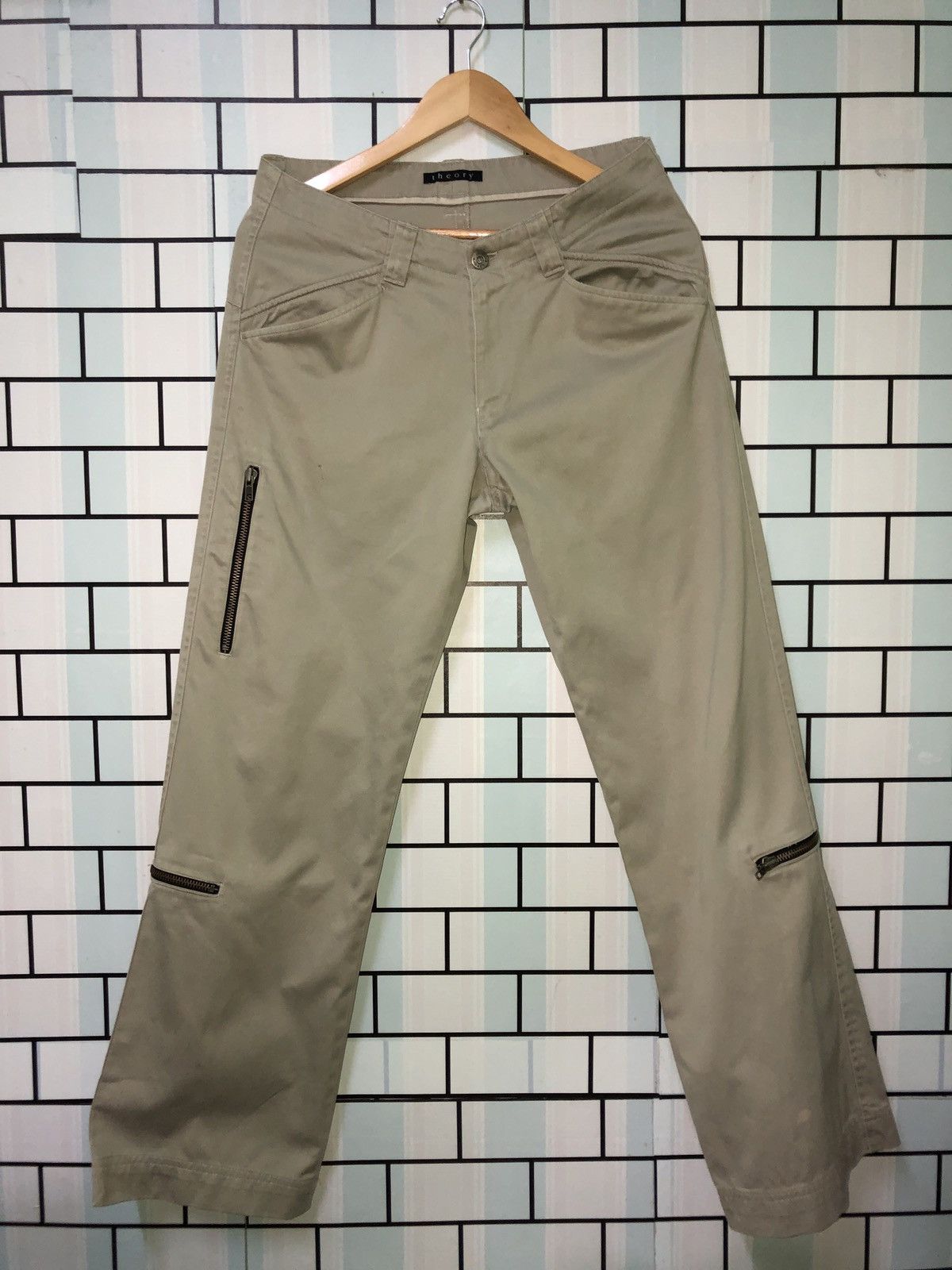 Japanese Brand Theory pants zipper pocket Size US 30 / EU 46 - 1 Thumbnail