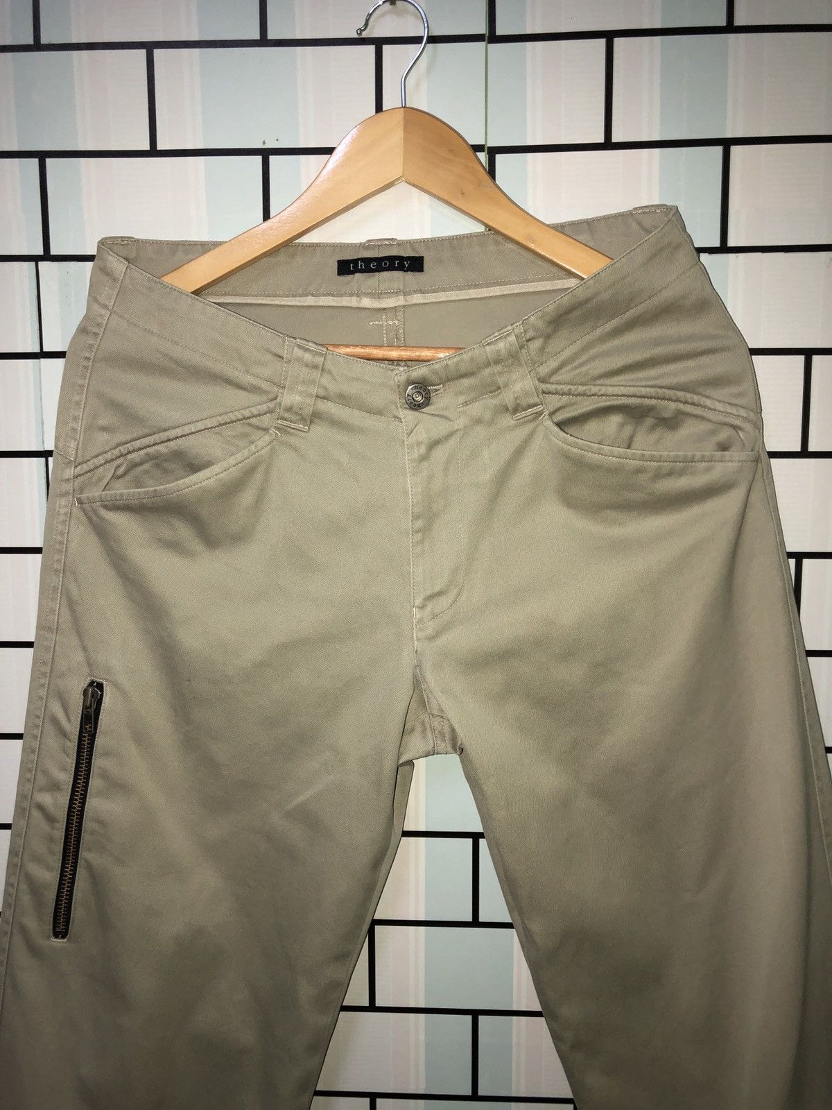 Japanese Brand Theory pants zipper pocket Size US 30 / EU 46 - 9 Thumbnail