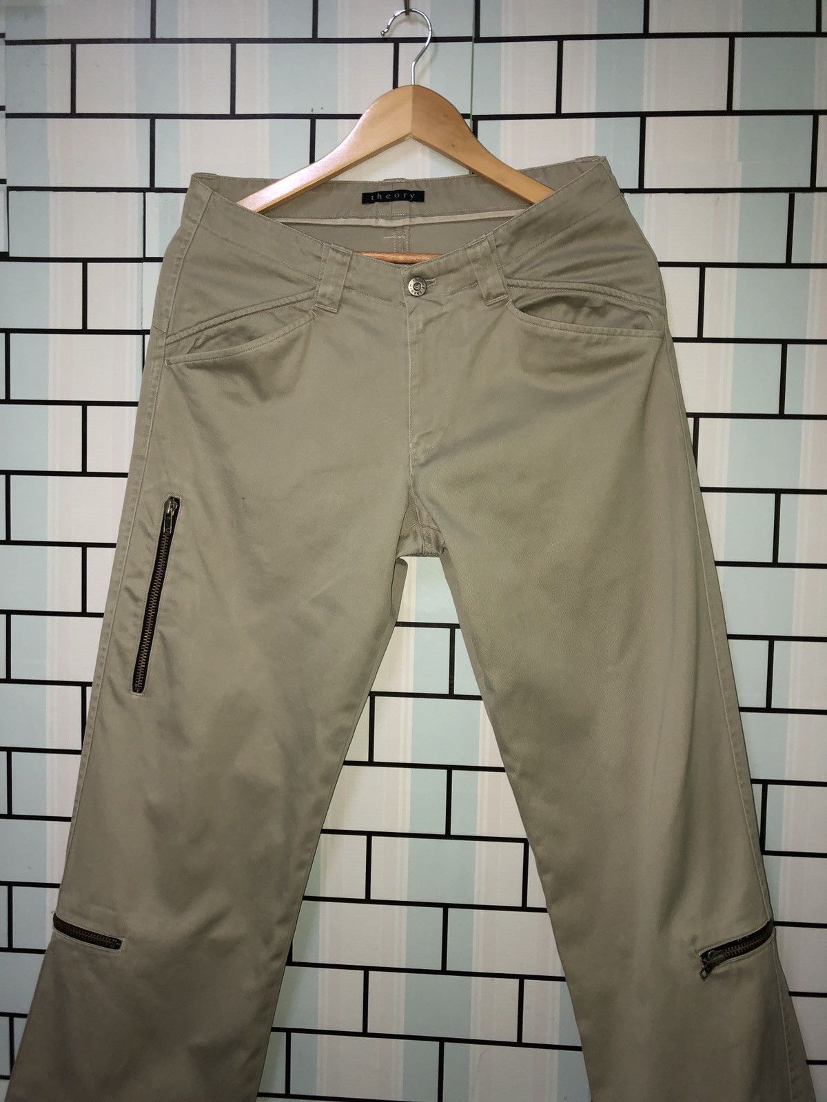 Japanese Brand Theory pants zipper pocket Size US 30 / EU 46 - 8 Thumbnail