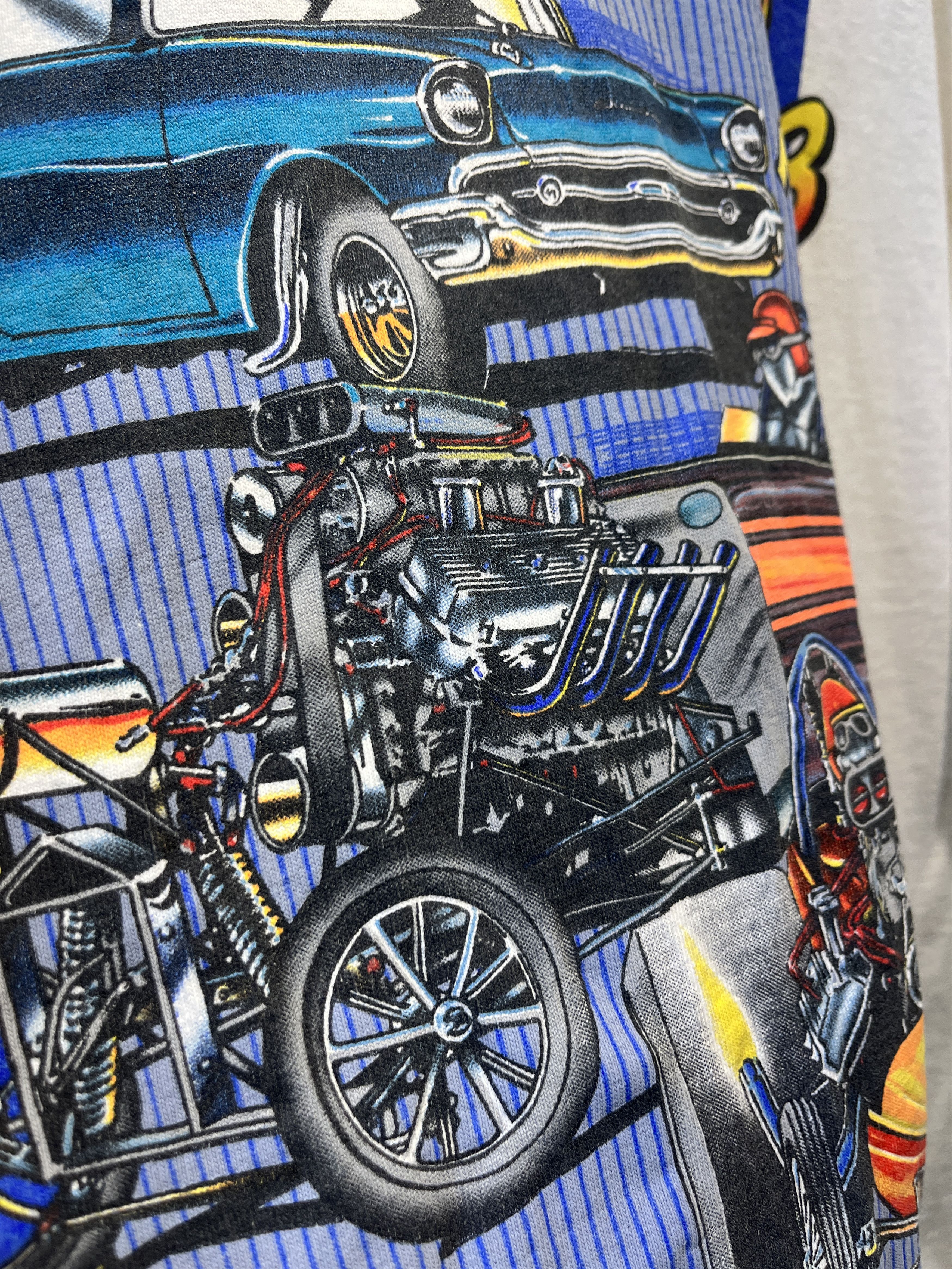 NASCAR × Vintage Hot Rod 1993 NHRA Car Vintage Racing Tee MADE IN USA Size US XL / EU 56 / 4 - 9 Thumbnail