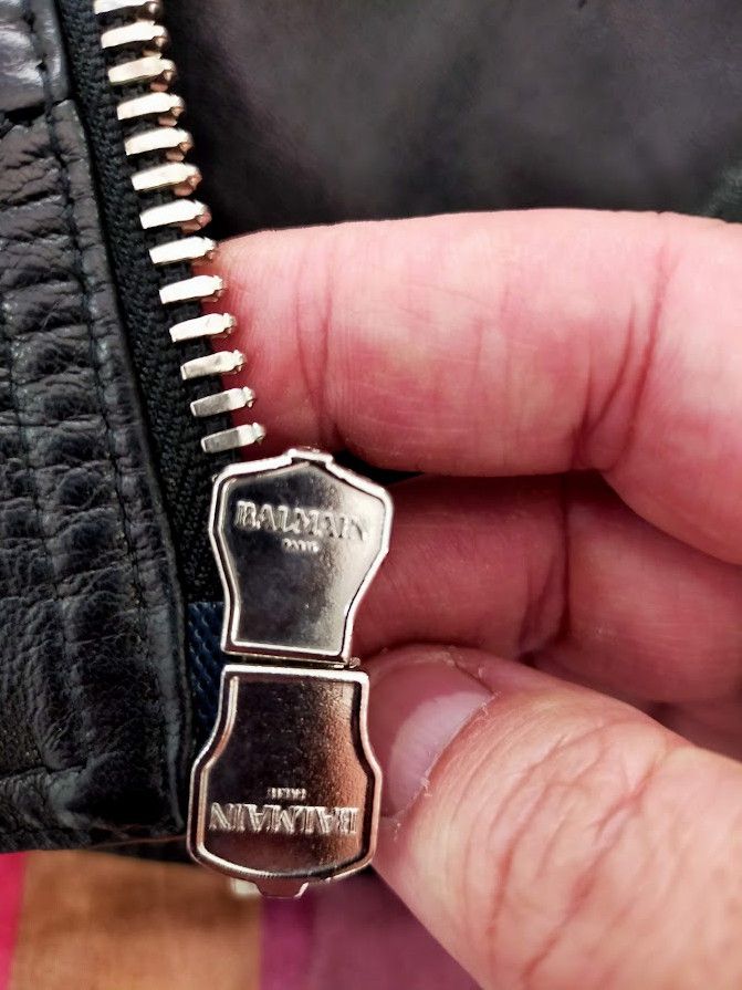 Balmain Prototipe Balmain Biker jacket used only for shooting Size US M / EU 48-50 / 2 - 8 Thumbnail
