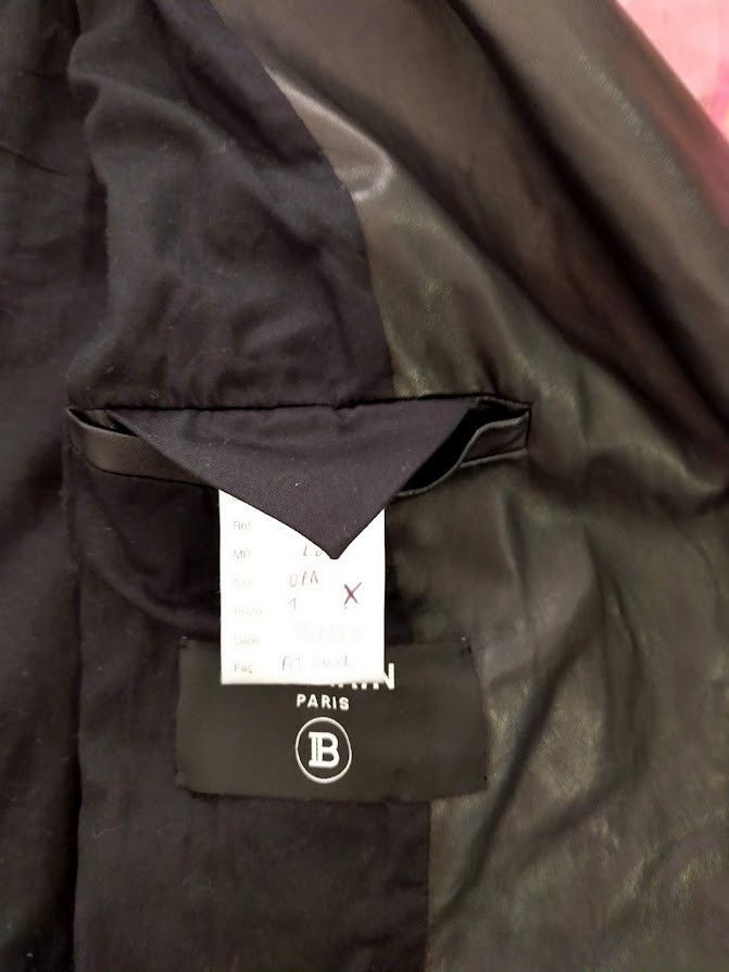 Balmain Prototipe Balmain Biker jacket used only for shooting Size US M / EU 48-50 / 2 - 12 Thumbnail