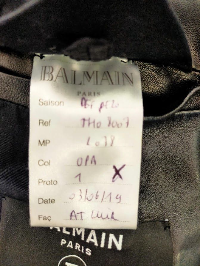 Balmain Prototipe Balmain Biker jacket used only for shooting Size US M / EU 48-50 / 2 - 15 Thumbnail