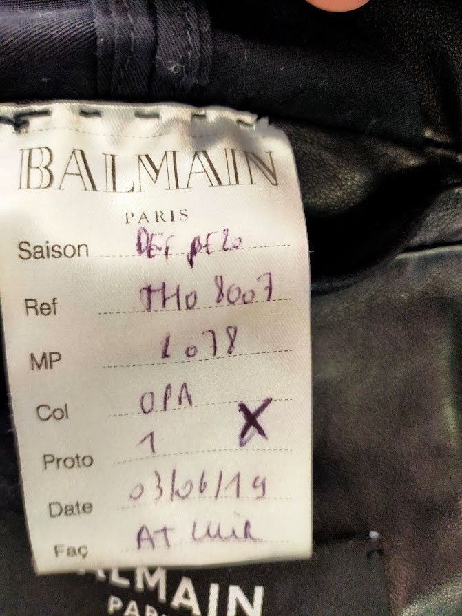Balmain Prototipe Balmain Biker jacket used only for shooting Size US M / EU 48-50 / 2 - 13 Thumbnail