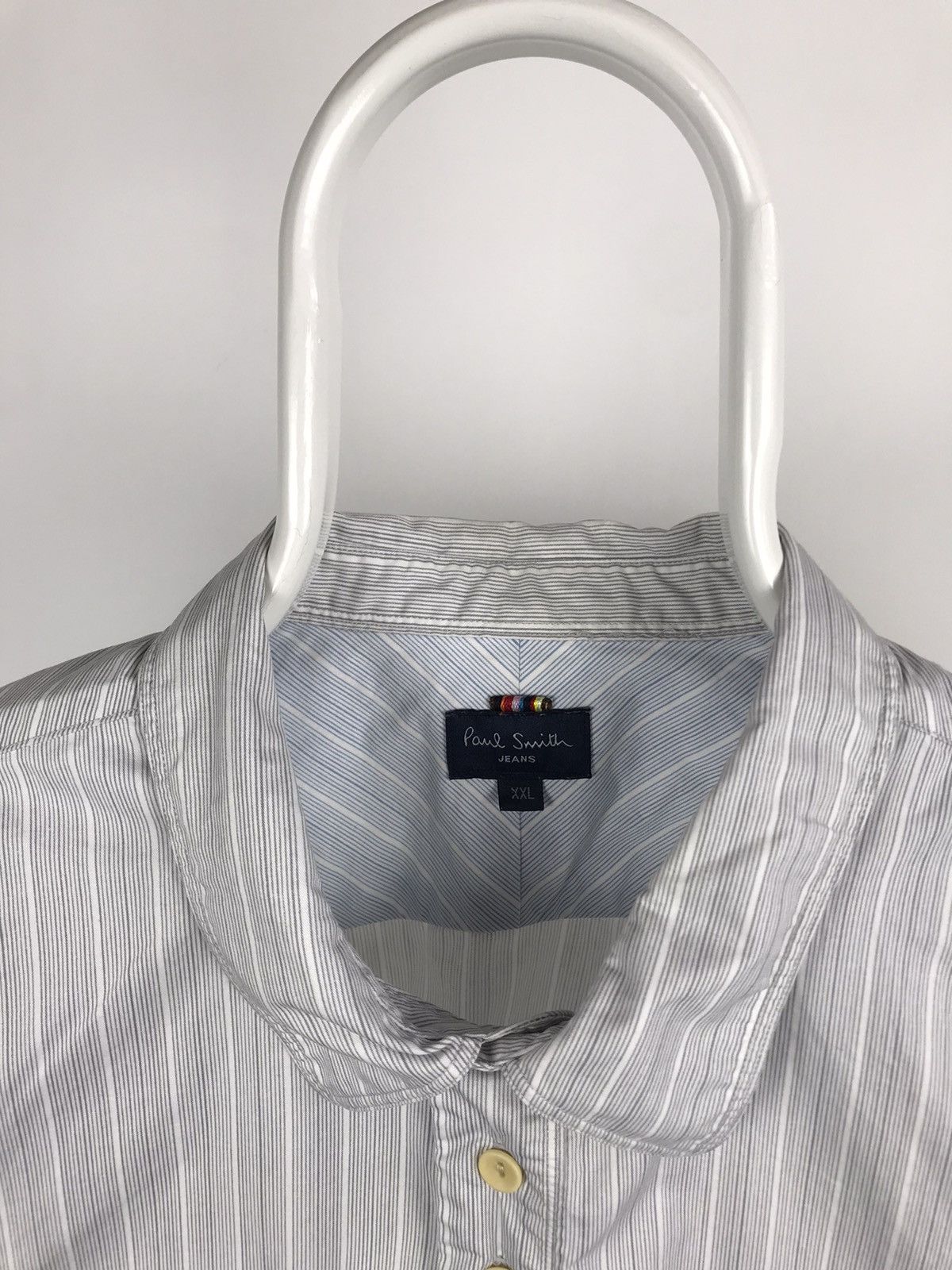 Paul Smith Vintage Paul Smith Short Sleeve Shirt Engineered Style Size US XXL / EU 58 / 5 - 3 Thumbnail
