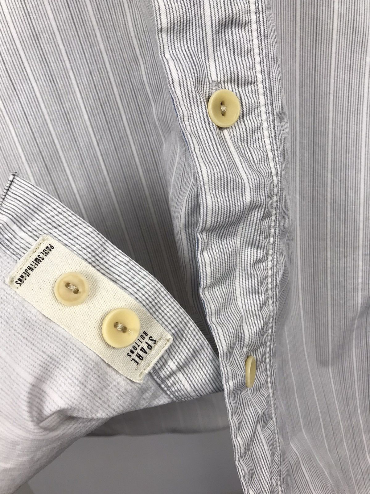 Paul Smith Vintage Paul Smith Short Sleeve Shirt Engineered Style Size US XXL / EU 58 / 5 - 5 Thumbnail