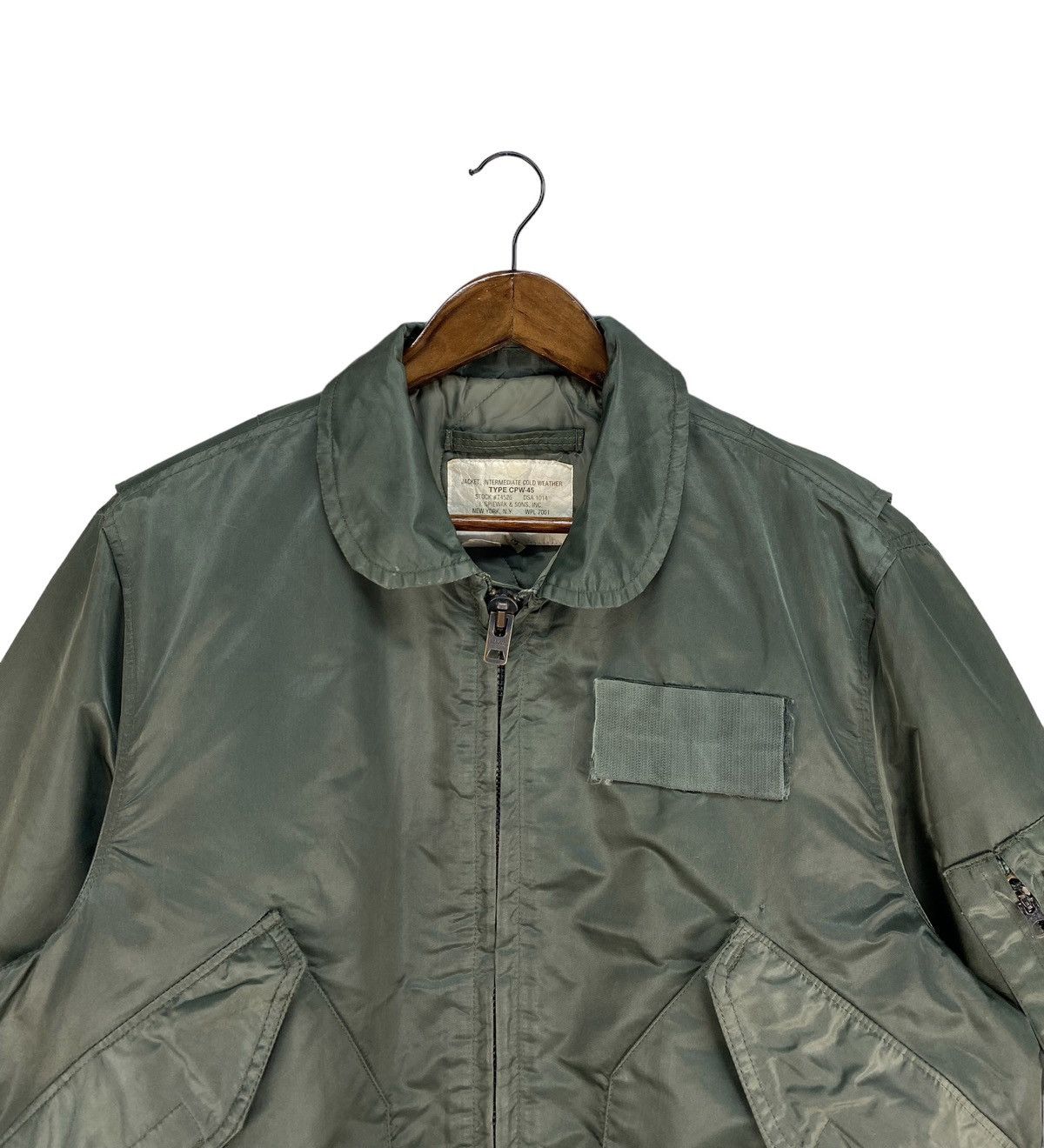 I. Spiewak And Sons Vtg I.spiewak&Sons Intermediate Cold Weather Bomber Jacket Size US M / EU 48-50 / 2 - 2 Thumbnail