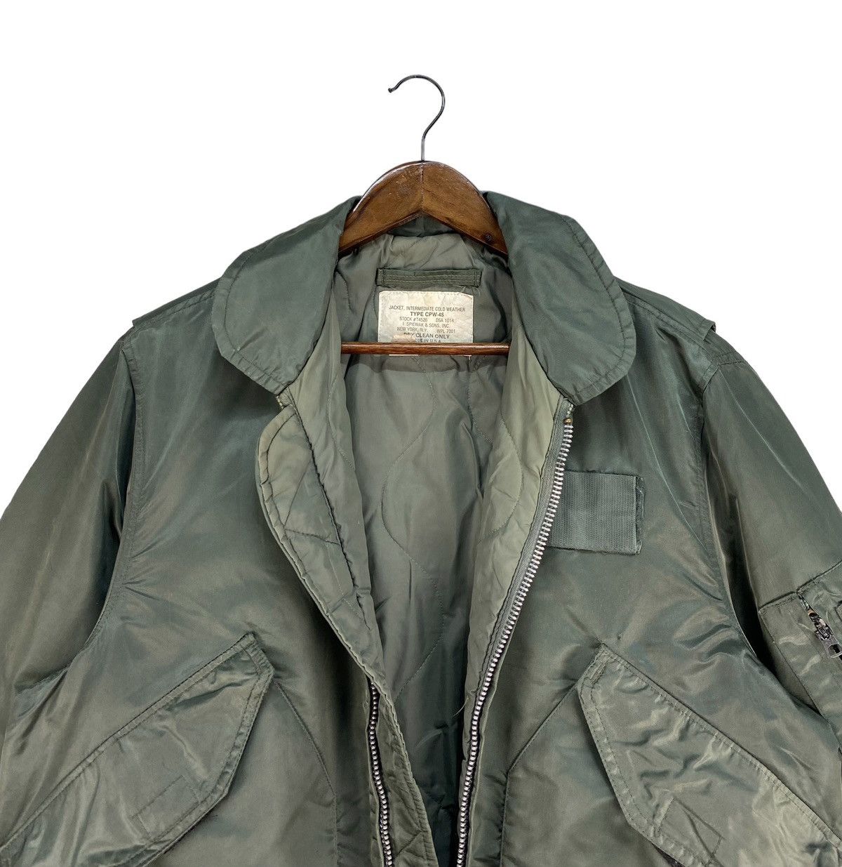 I. Spiewak And Sons Vtg I.spiewak&Sons Intermediate Cold Weather Bomber Jacket Size US M / EU 48-50 / 2 - 3 Thumbnail