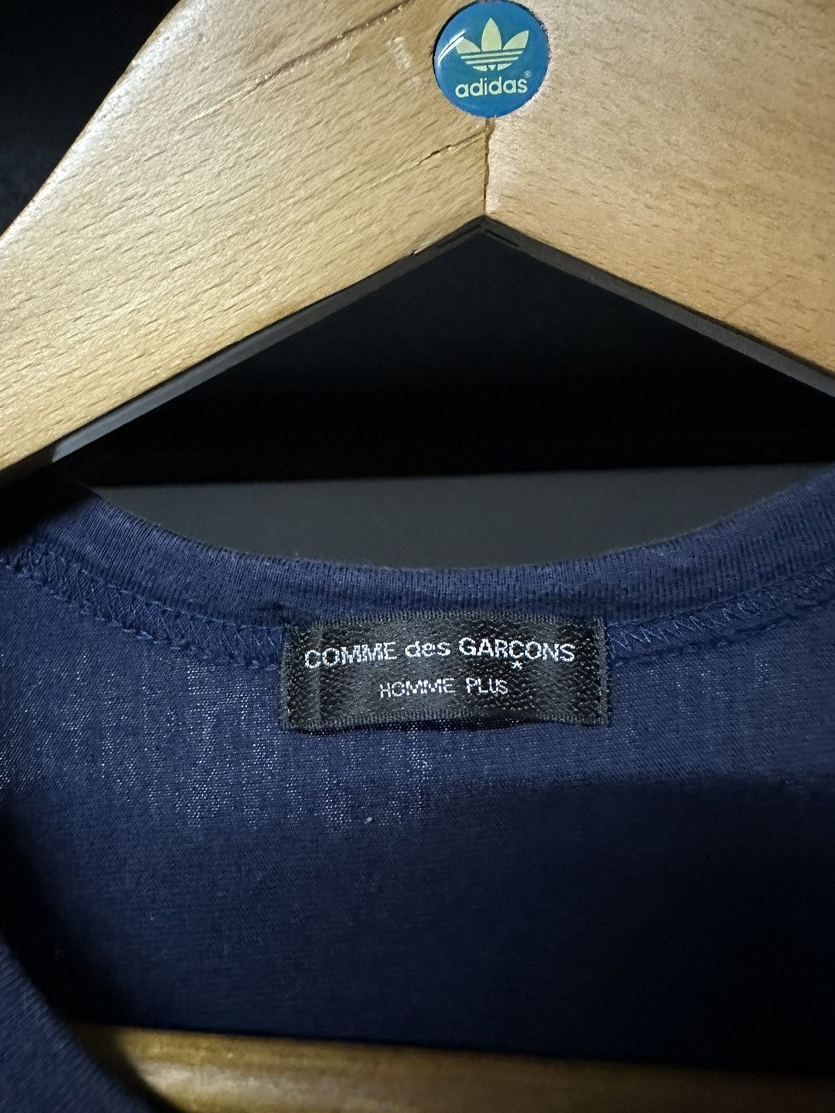 Comme des Garcons Vintage AD2001 Comme Des Gargons Homme Plus Embroidered Logo Size US S / EU 44-46 / 1 - 3 Thumbnail