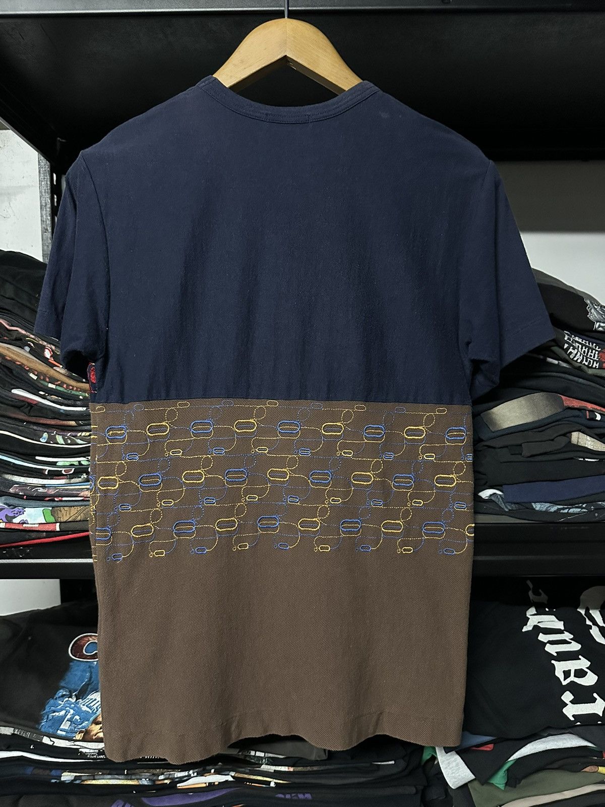 Comme des Garcons Vintage AD2001 Comme Des Gargons Homme Plus Embroidered Logo Size US S / EU 44-46 / 1 - 8 Thumbnail