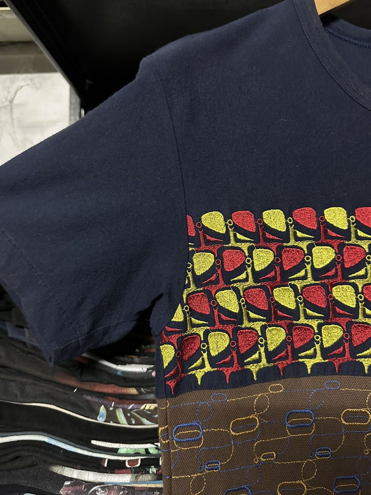 Comme des Garcons Vintage AD2001 Comme Des Gargons Homme Plus Embroidered Logo Size US S / EU 44-46 / 1 - 5 Thumbnail